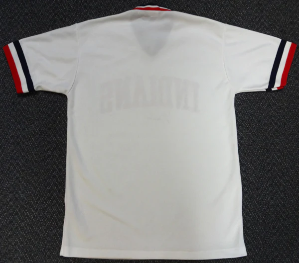Cleveland Indians Bill Veeck Autographed White Jersey Team Owner PSA/DNA #X04495 - Image 5