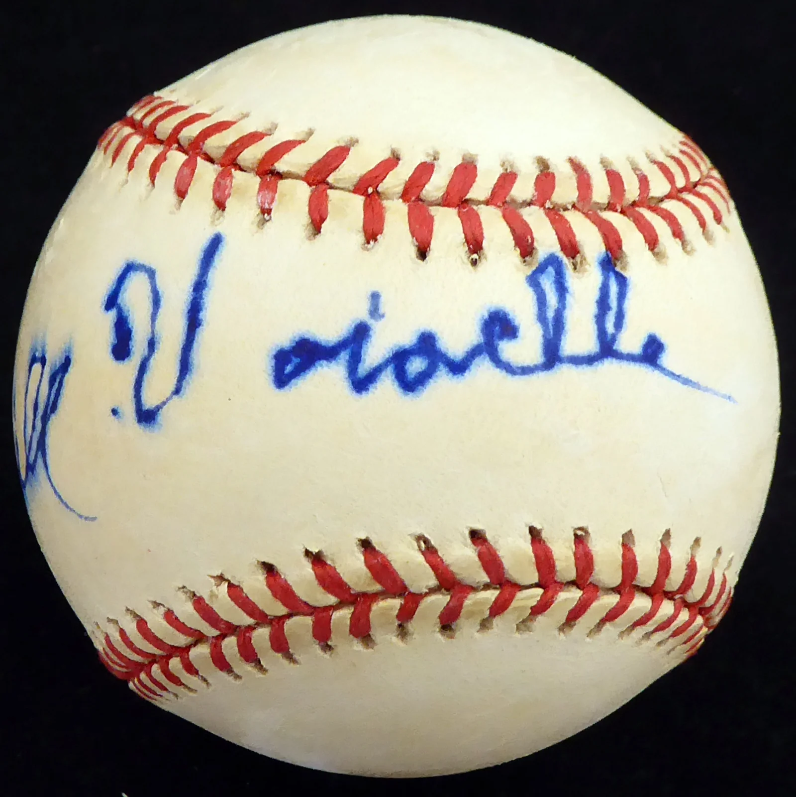 Bill Voiselle Autographed Official AL Baseball New York Giants Beckett BAS #S78528 - Image 2