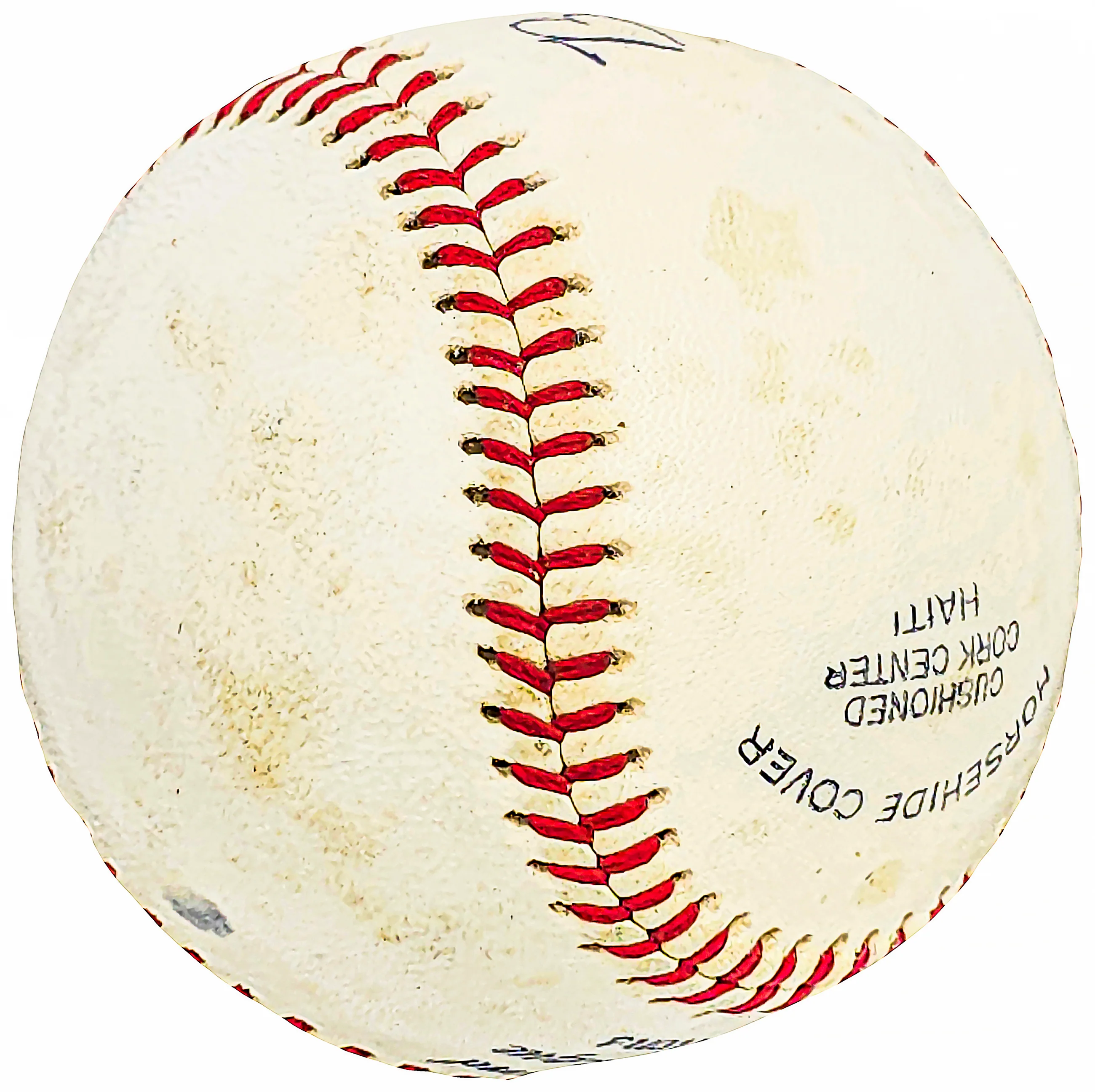 Bill Weir Autographed Official Wilson Baseball Boston Braves Vintage Signature Beckett BAS QR #BH039014 - Image 4
