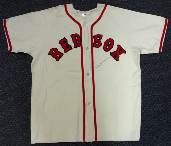 Boston Red Sox Billy Herman Autographed White Jersey PSA/DNA #V11073 - Image 2