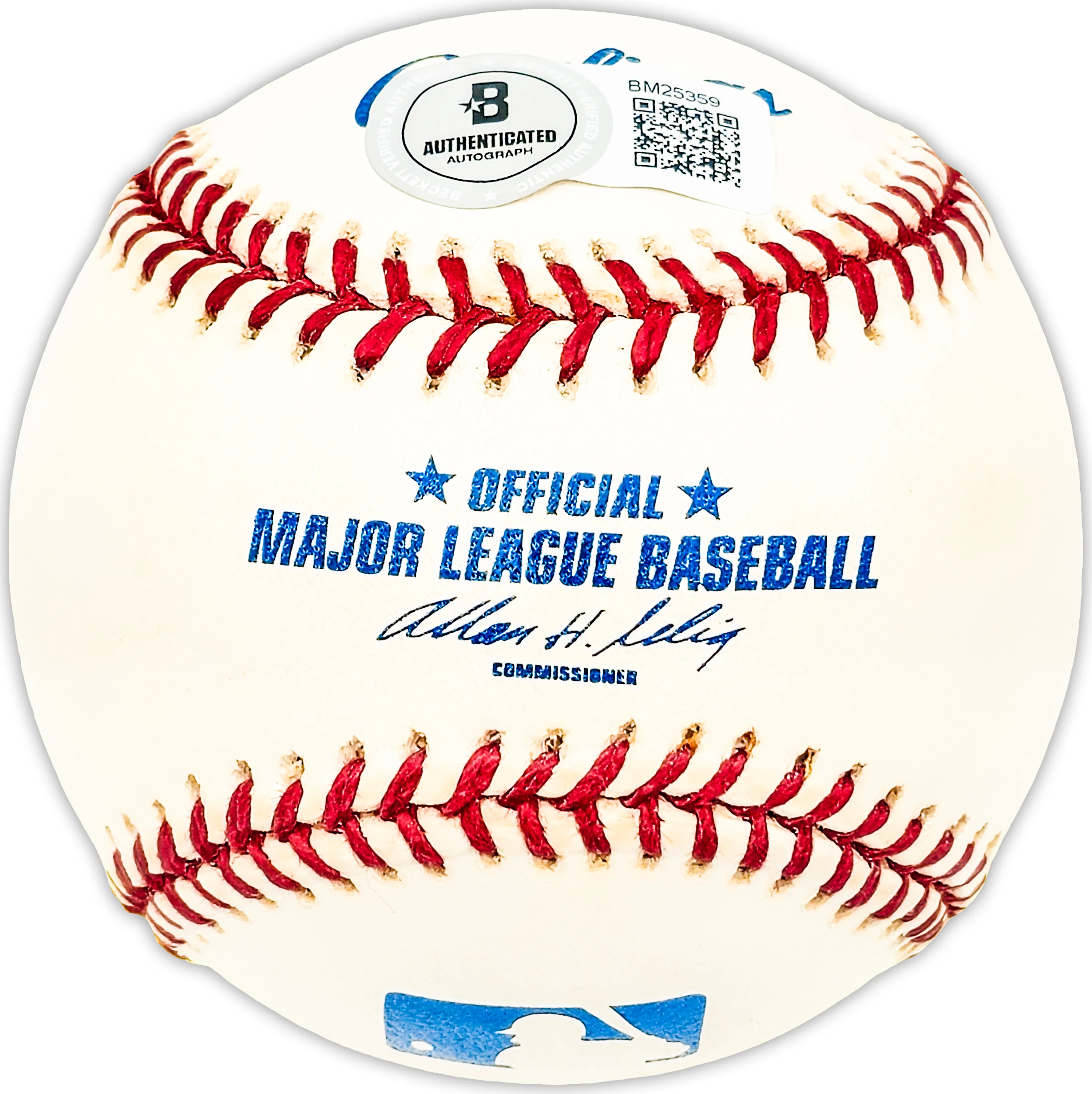 Billy Hoeft Autographed Official MLB Baseball Detroit Tigers "52-59" Beckett BAS QR #BM25359 - Image 2