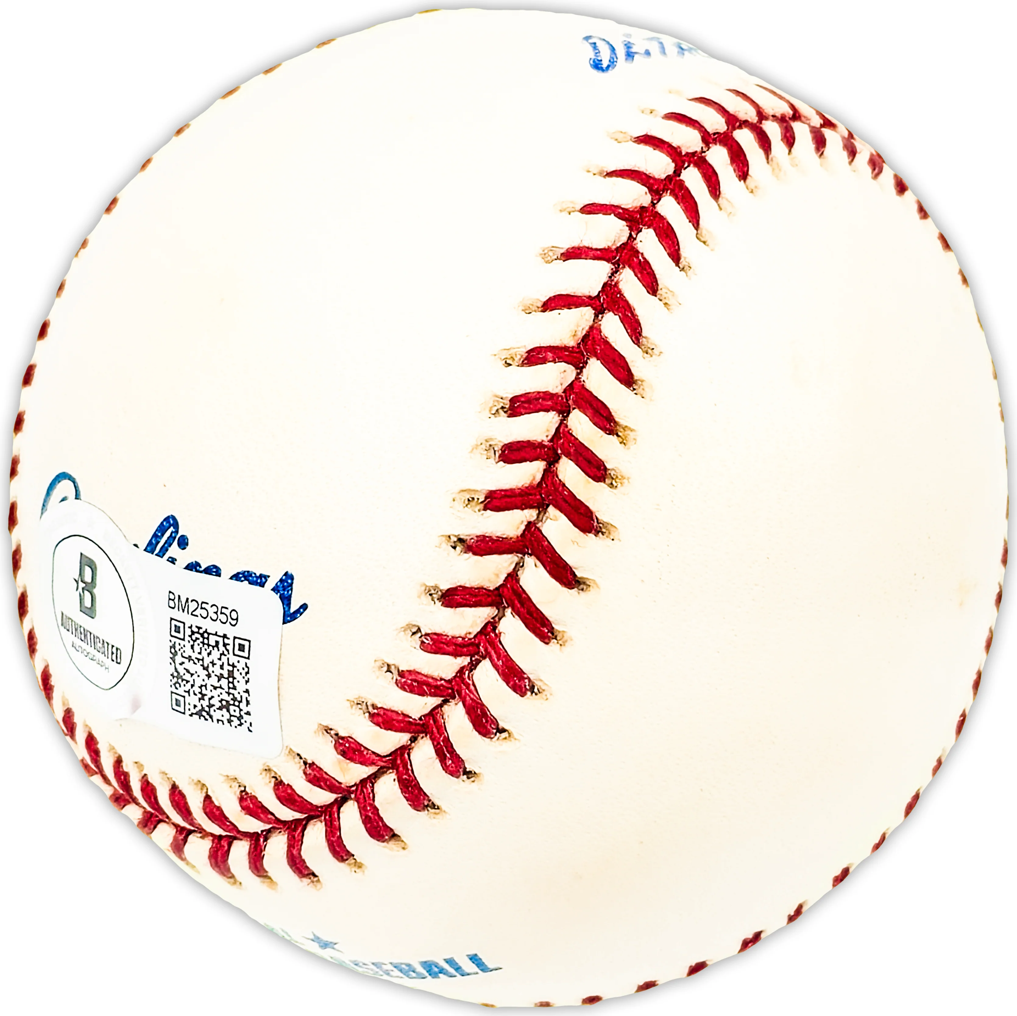 Billy Hoeft Autographed Official MLB Baseball Detroit Tigers "52-59" Beckett BAS QR #BM25359 - Image 3