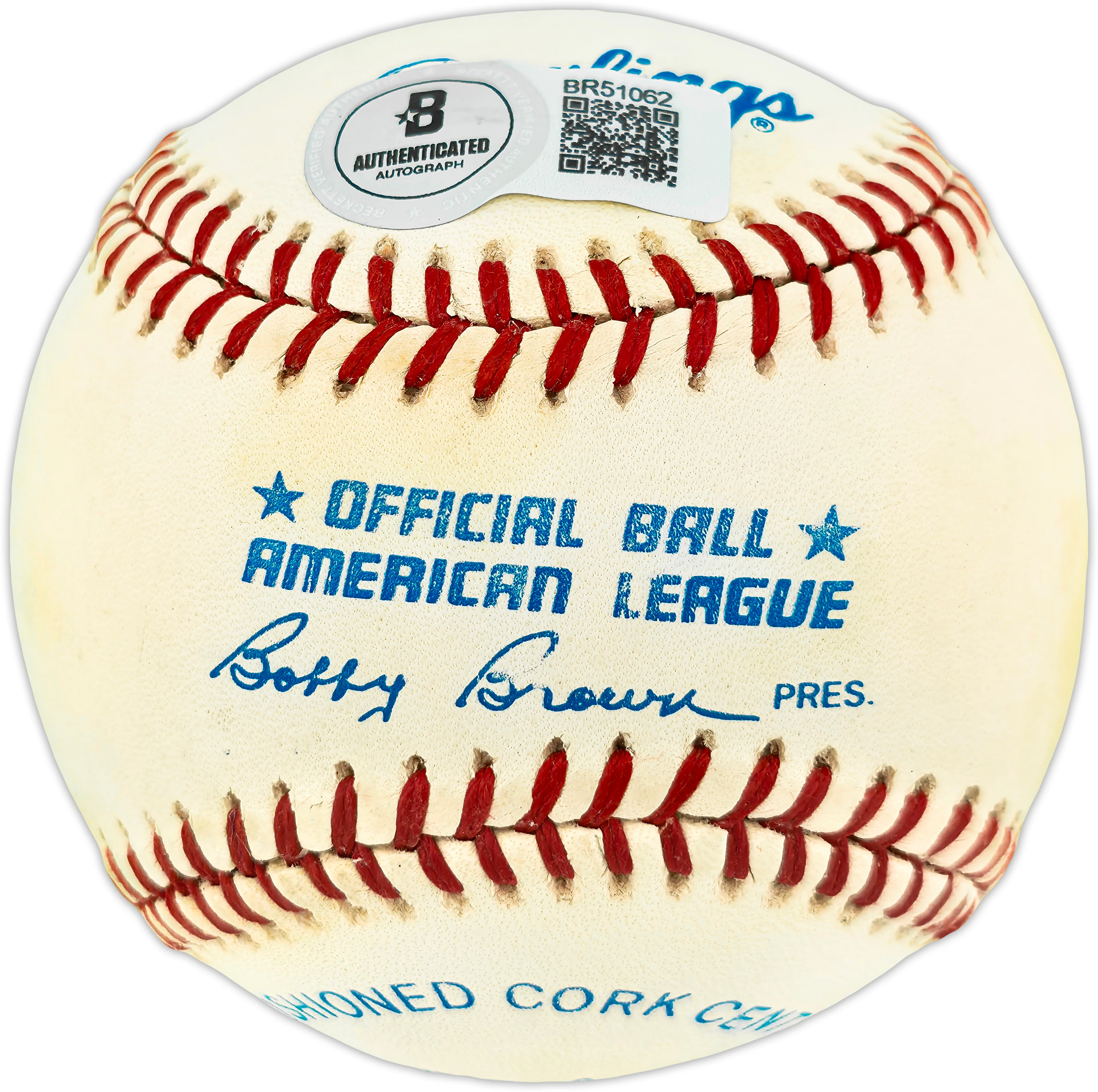 Billy Joel Autographed Official AL Baseball Beckett BAS QR #BR51062 - Image 2