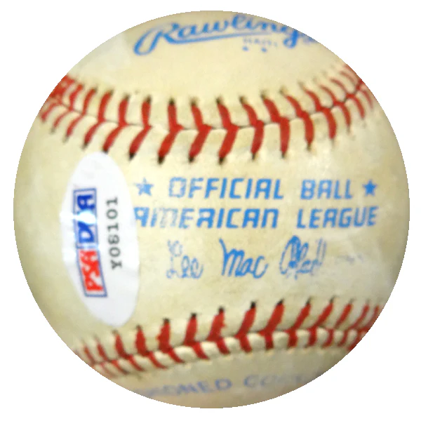 Billy Martin Autographed Official AL Baseball New York Yankees "Best Wishes" PSA/DNA #Y08101 - Image 4