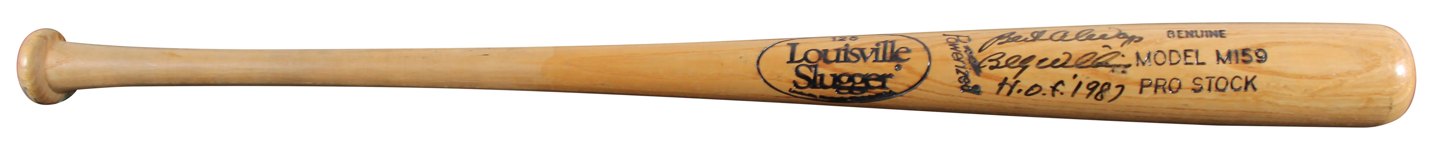 Billy Williams "2x Insc" Signed Louisville Slugger Baseball Bat BAS #BU55135 - Image 3