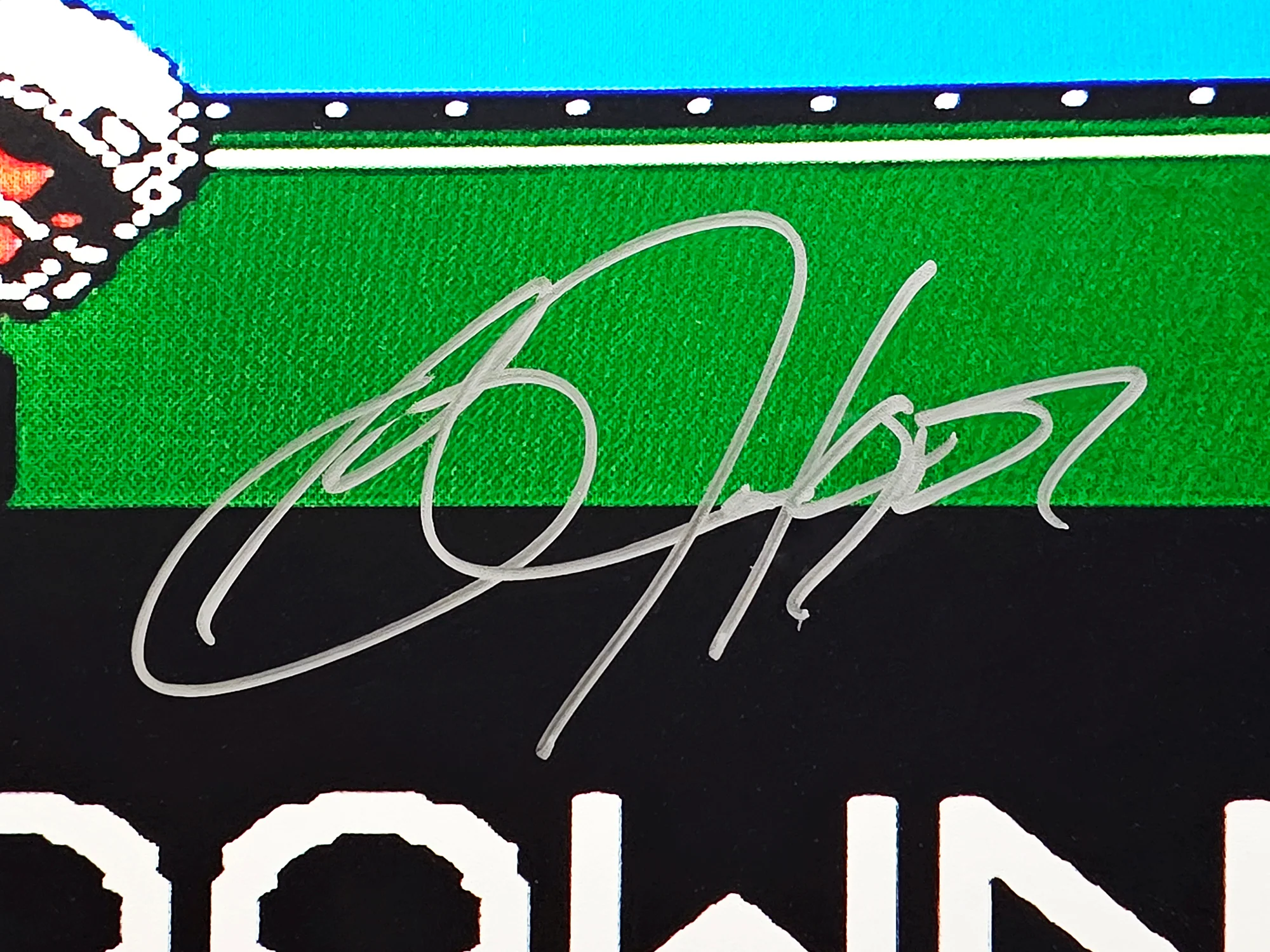 Bo Jackson Autographed Framed 16x20 Nintendo Tecmo Bowl Photo With NES Controller Oakland Raiders Beckett BAS Witness Stock #230196 - Image 3