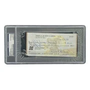 Bob Gibson St. Louis Cardinals Signed Slabbed Bank Check #2426 PSA/DNA - Image 3