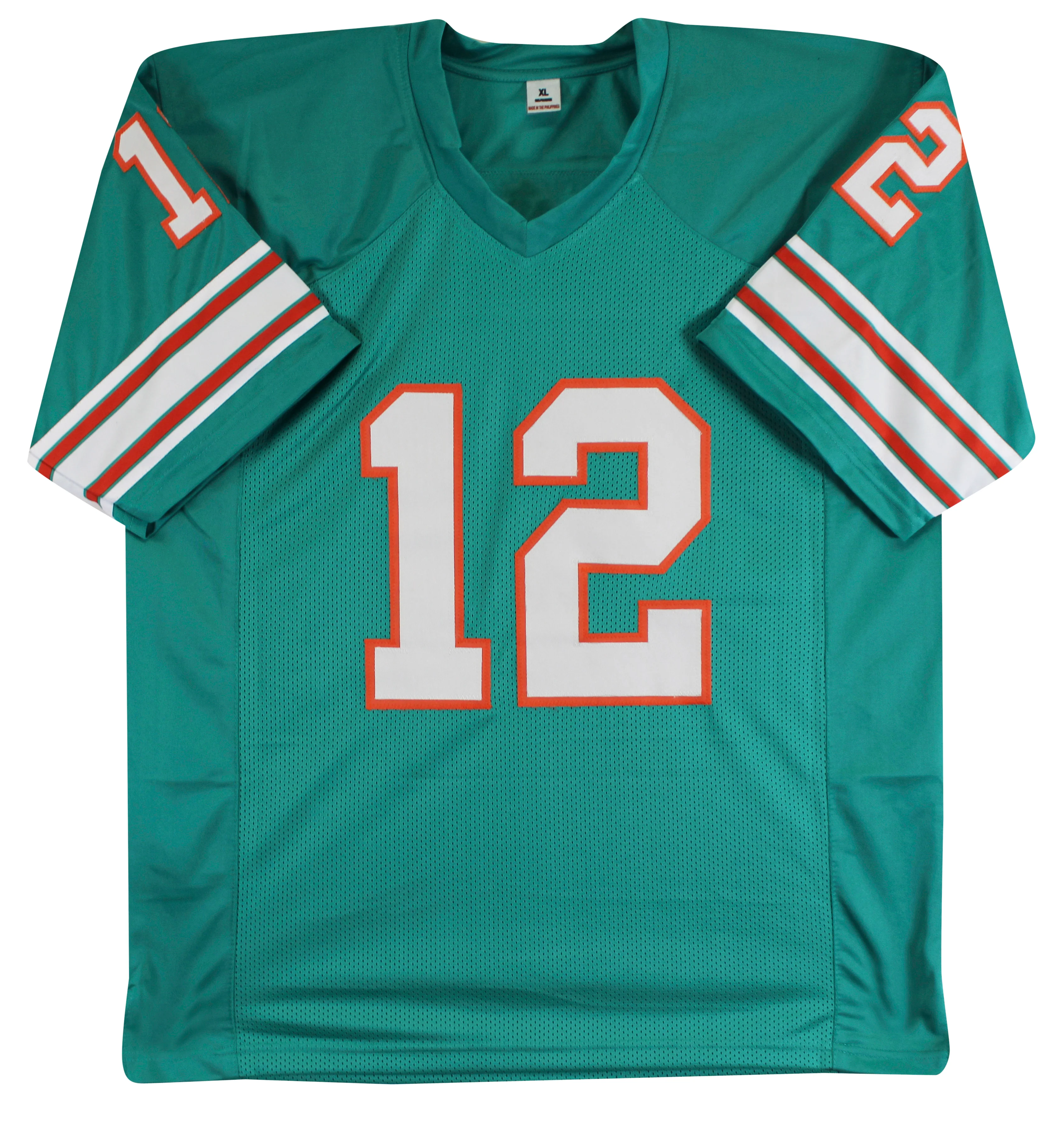 Bob Griese Authentic Signed Teal Pro Style Jersey Autographed JSA 2 - Image 4