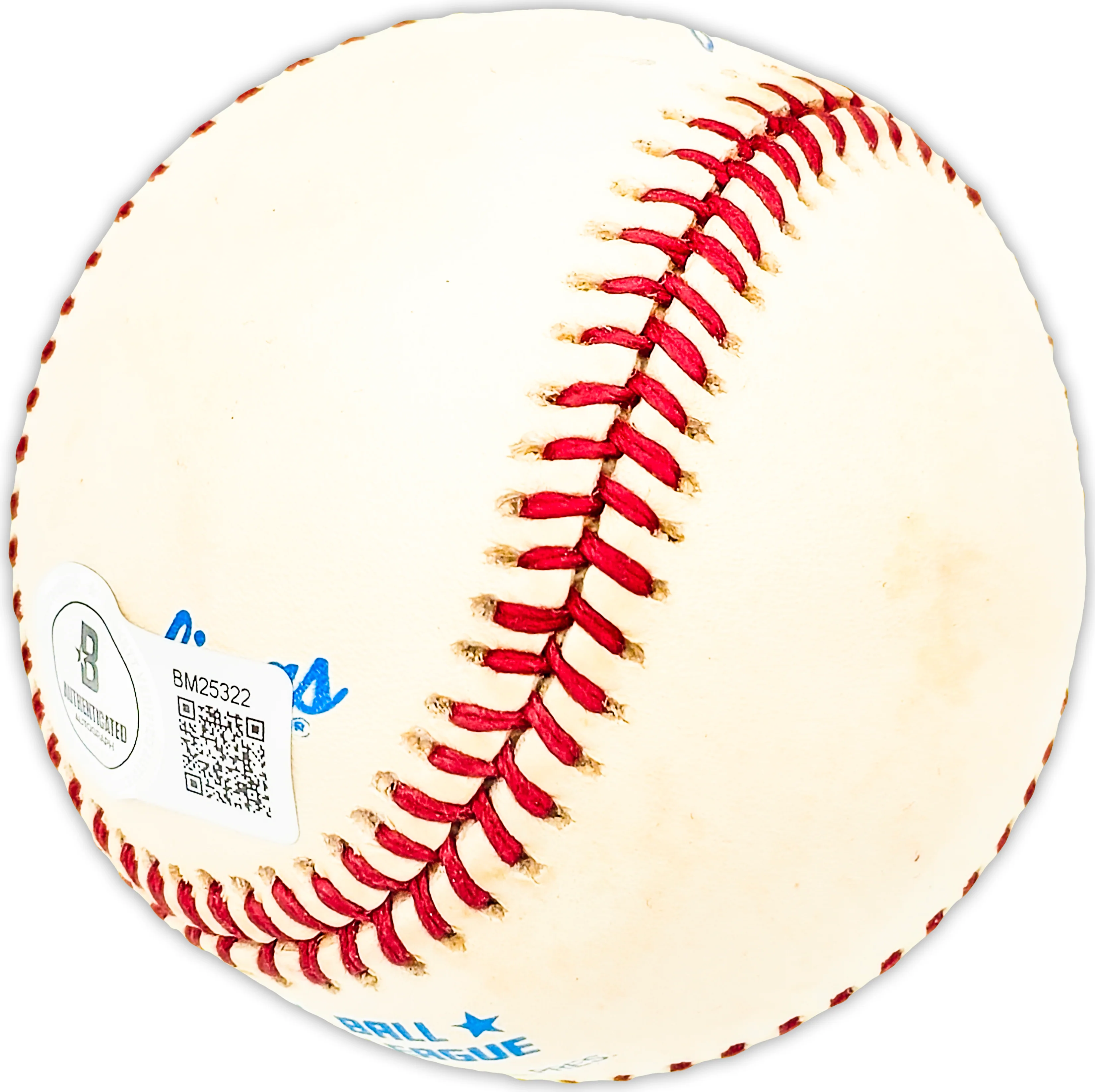 Bob Grim Autographed Official AL Baseball New York Yankees "ROY 1954" Beckett BAS QR #BM25322 - Image 3