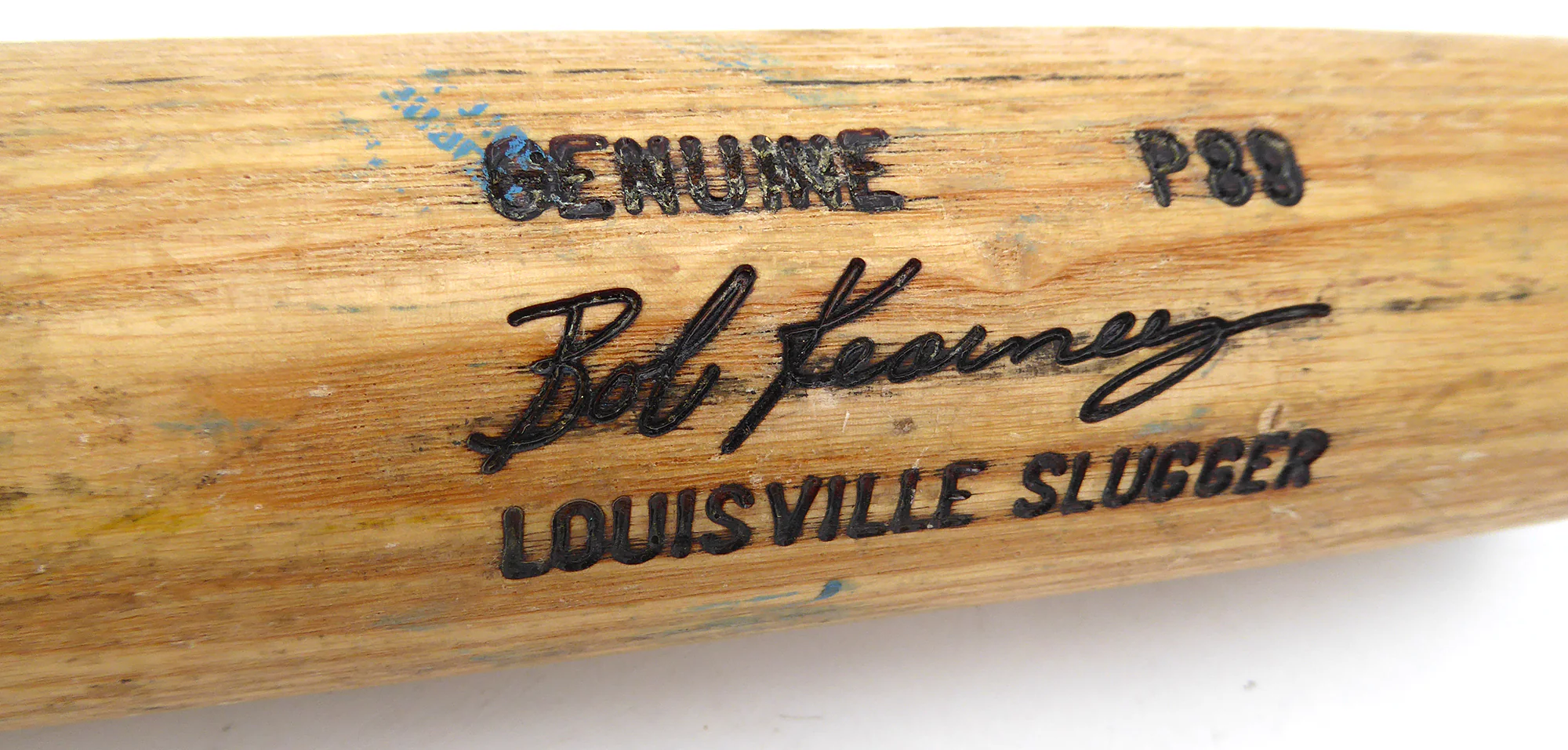 Bob Kearney Unsigned Game Used Bat Louisville Slugger R89 Seattle Mariners SKU #253147 - Image 2