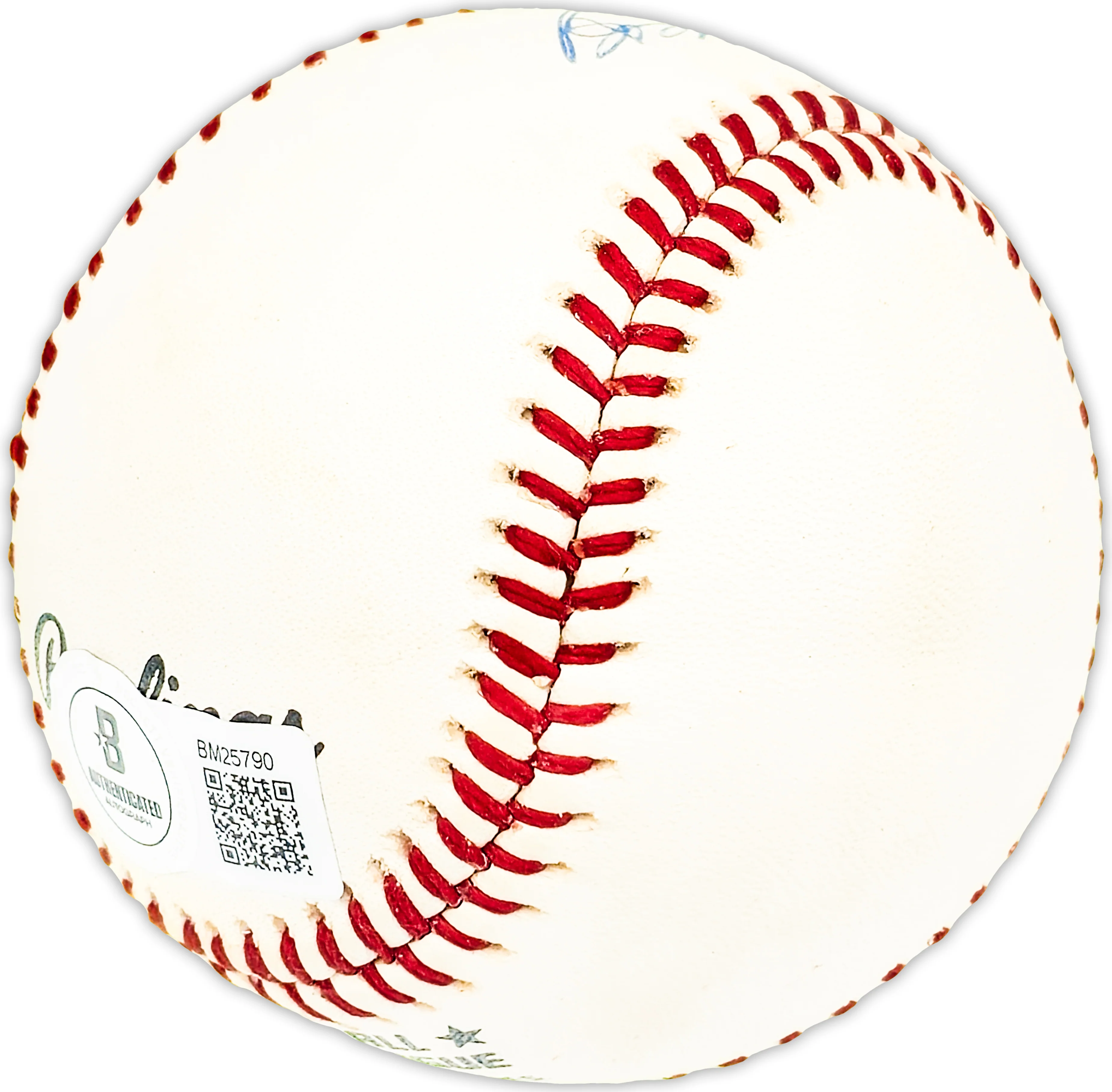 Bob Miller Autographed Official NL Baseball Cincinnati Reds, New York Mets Beckett BAS QR #BM25790 - Image 3