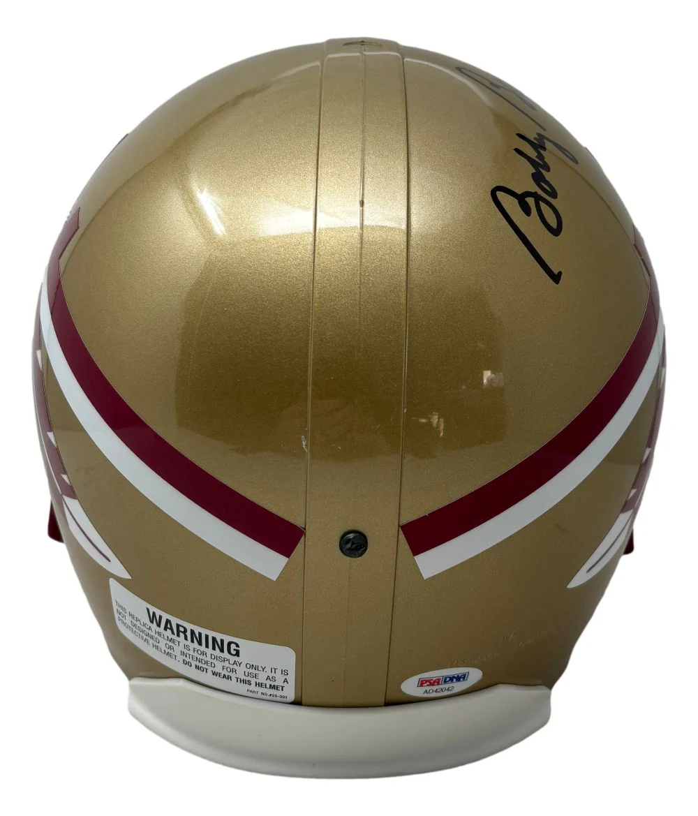 Bobby Bowden Signed Florida State Seminoles FS Replica Speed Helmet PSA/DNA - Image 3