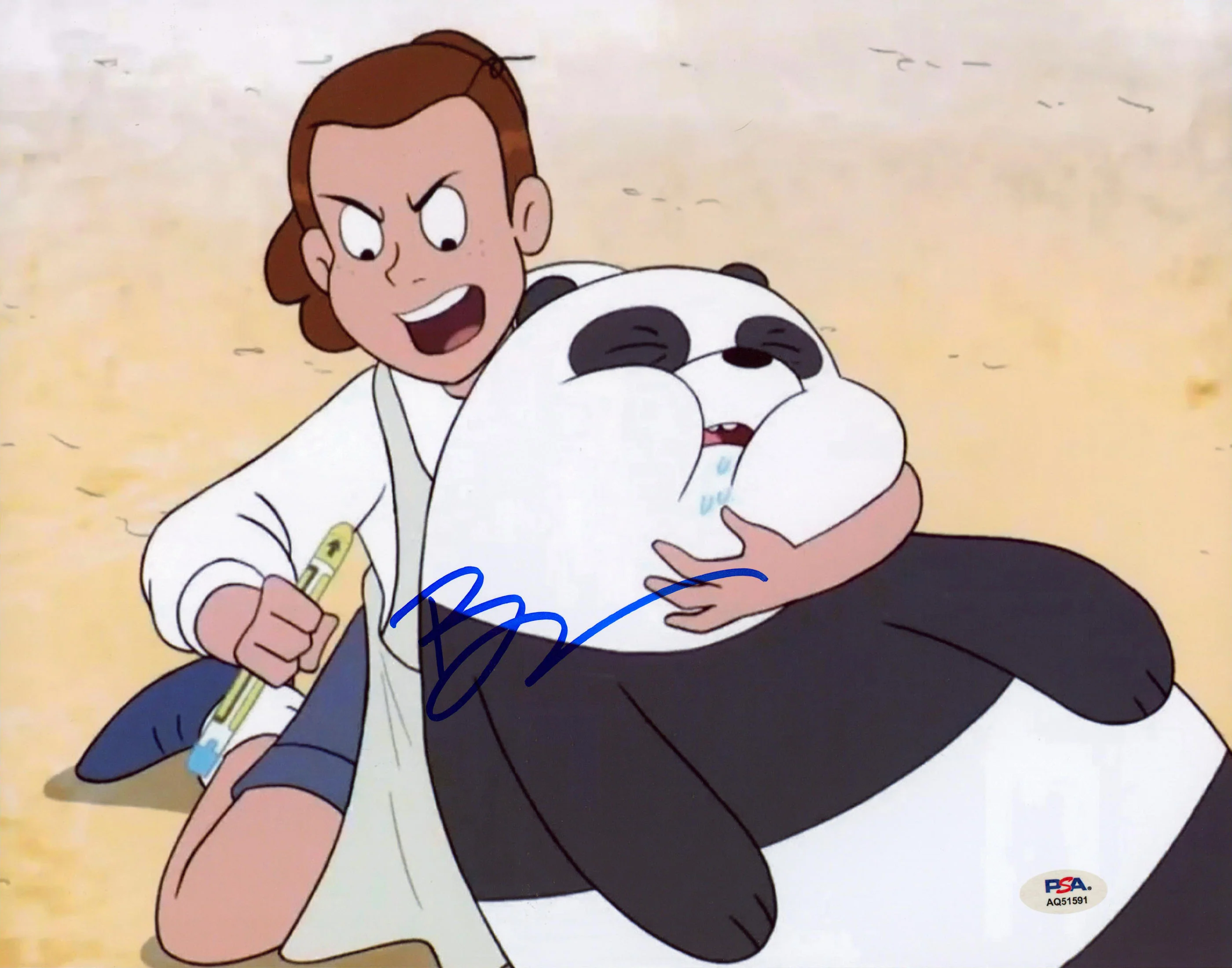Bobby Moynihan We Bare Bears Authentic Signed 11x14 Photo PSA/DNA #AQ51591 - Image 2