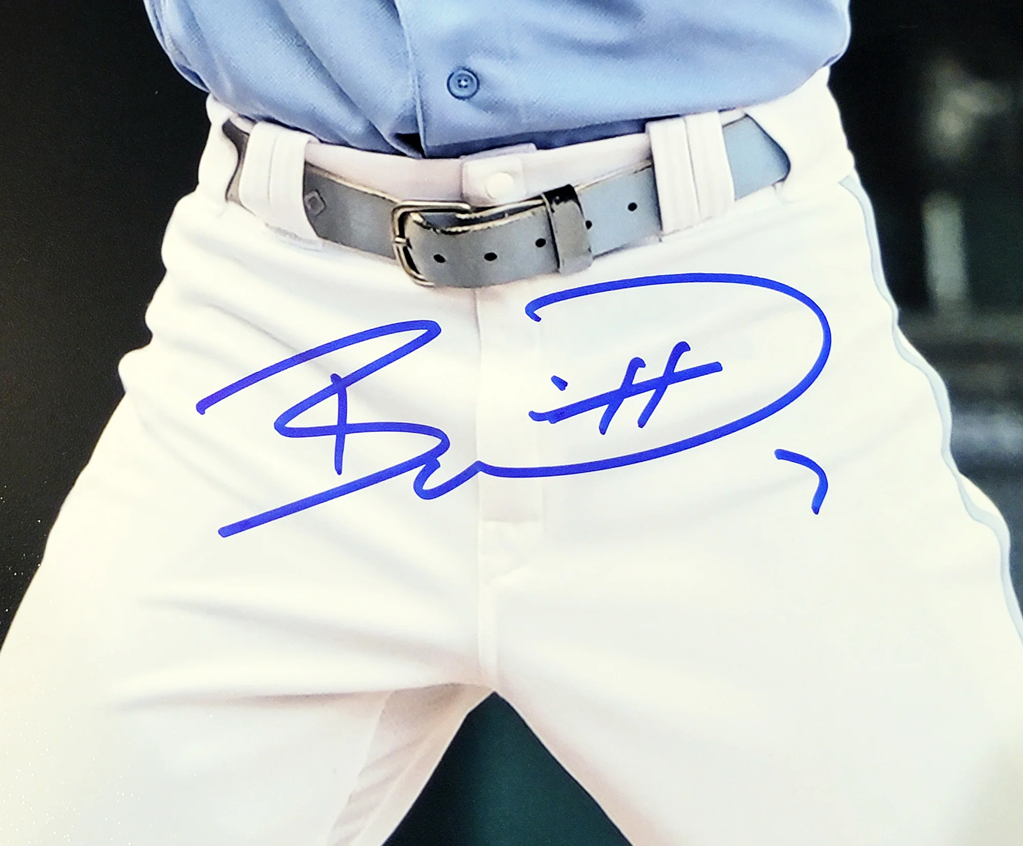 Bobby Witt Jr. Autographed Framed 16x20 Photo Kansas City Royals Beckett BAS Witness Stock #254232 - Image 3