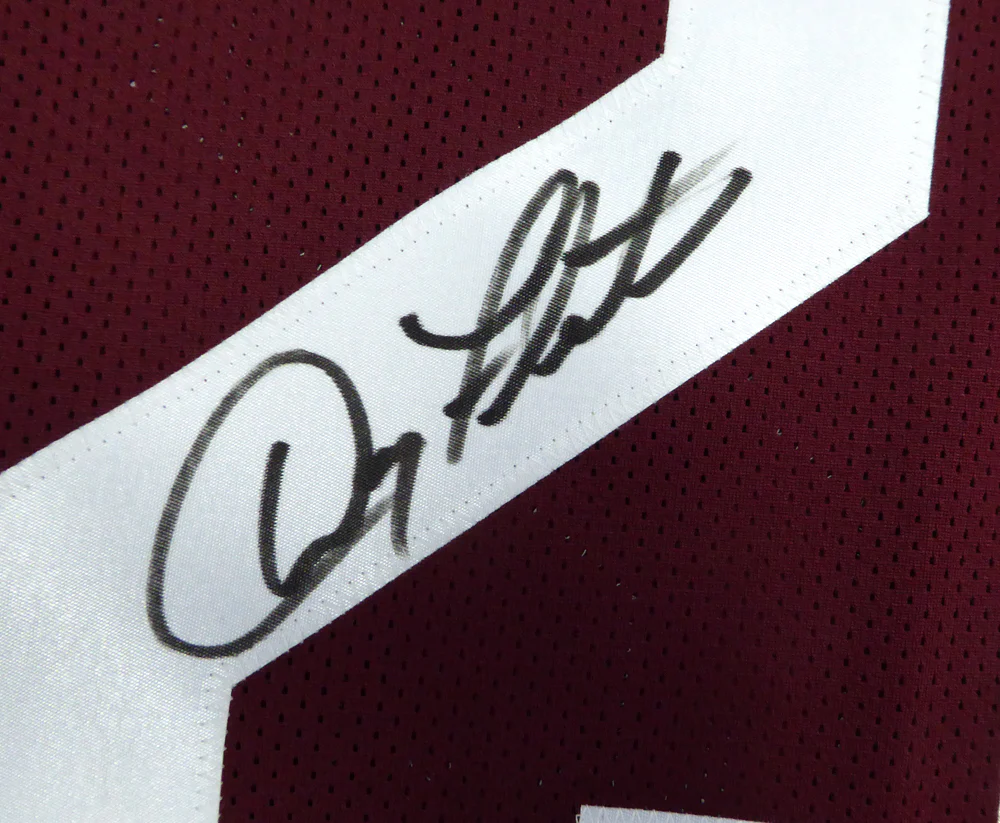 Boston College Eagles Doug Flutie Autographed Red Jersey Beckett BAS Stock #119725 - Image 3