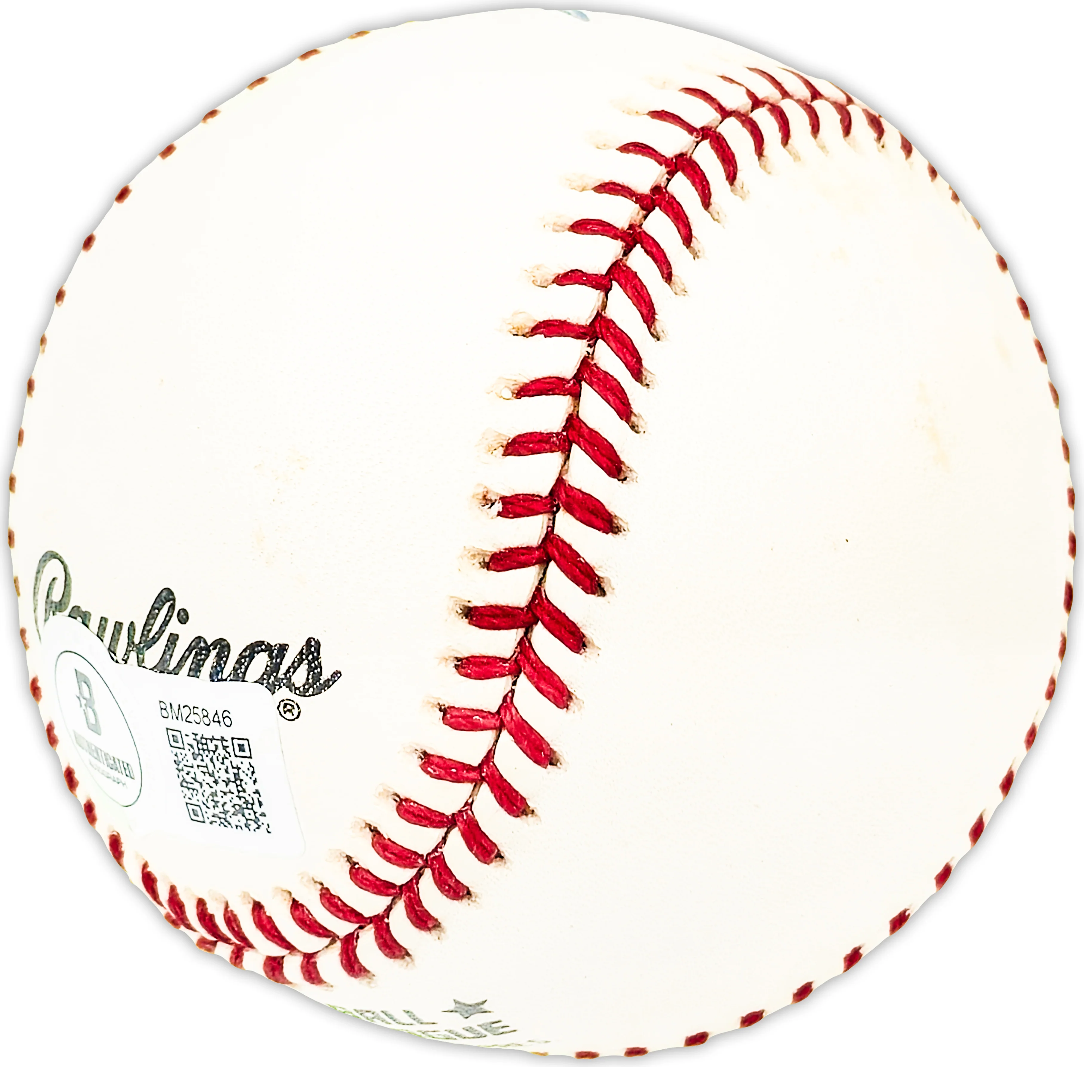 Boyd Bartley Autographed Official NL Baseball Brooklyn Dodgers Beckett BAS QR #BM25846 - Image 3