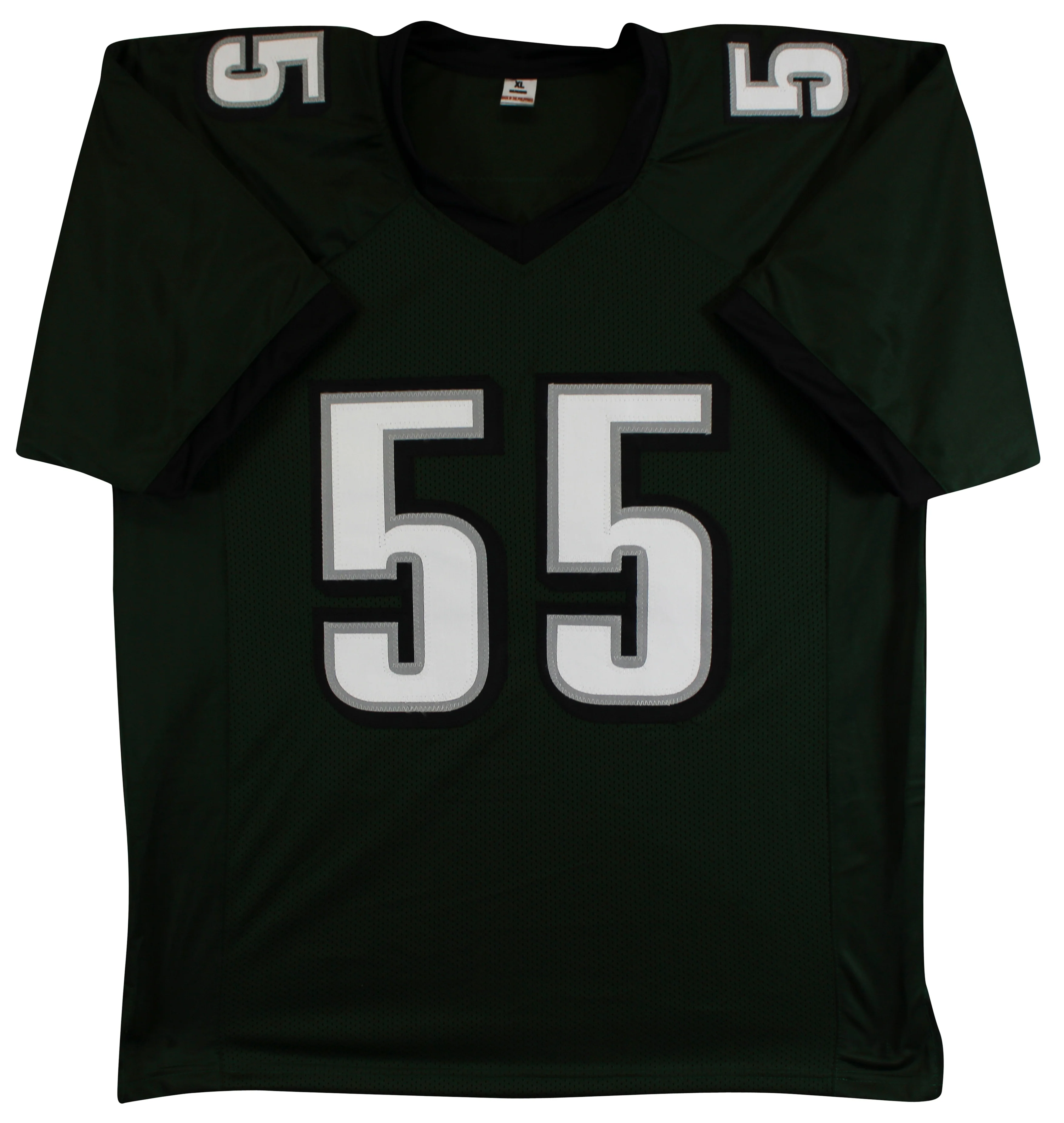 Brandon Graham Authentic Signed Green Pro Style Jersey JSA Witness #WC150643 - Image 4