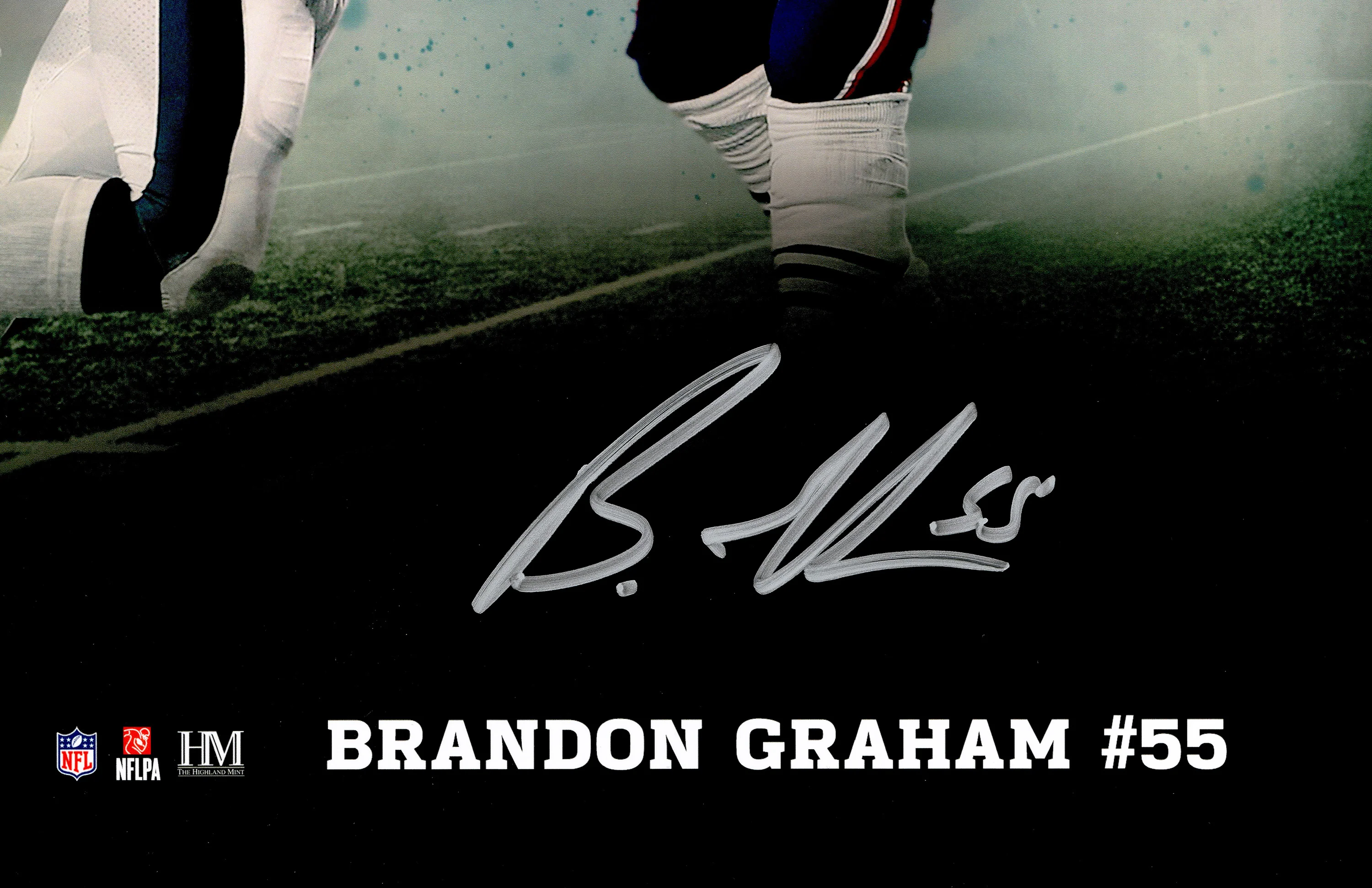 Brandon Graham & Milton Williams Autographed 16x20 Photo Philadelphia Eagles Beckett BAS Witness Stock #239727 - Image 2