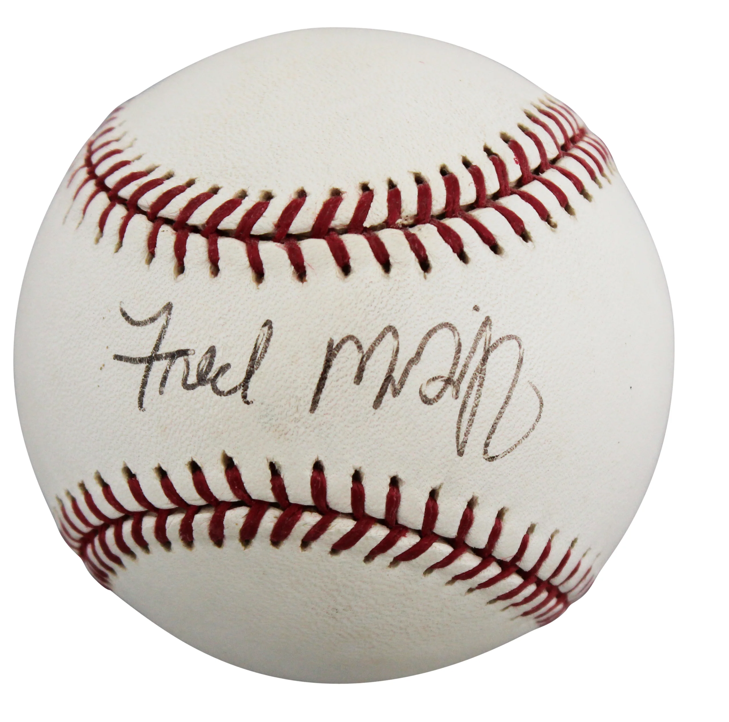 Braves Fred McGriff Authentic Signed Allen Selig OML Baseball BAS #BU64200 - Image 3