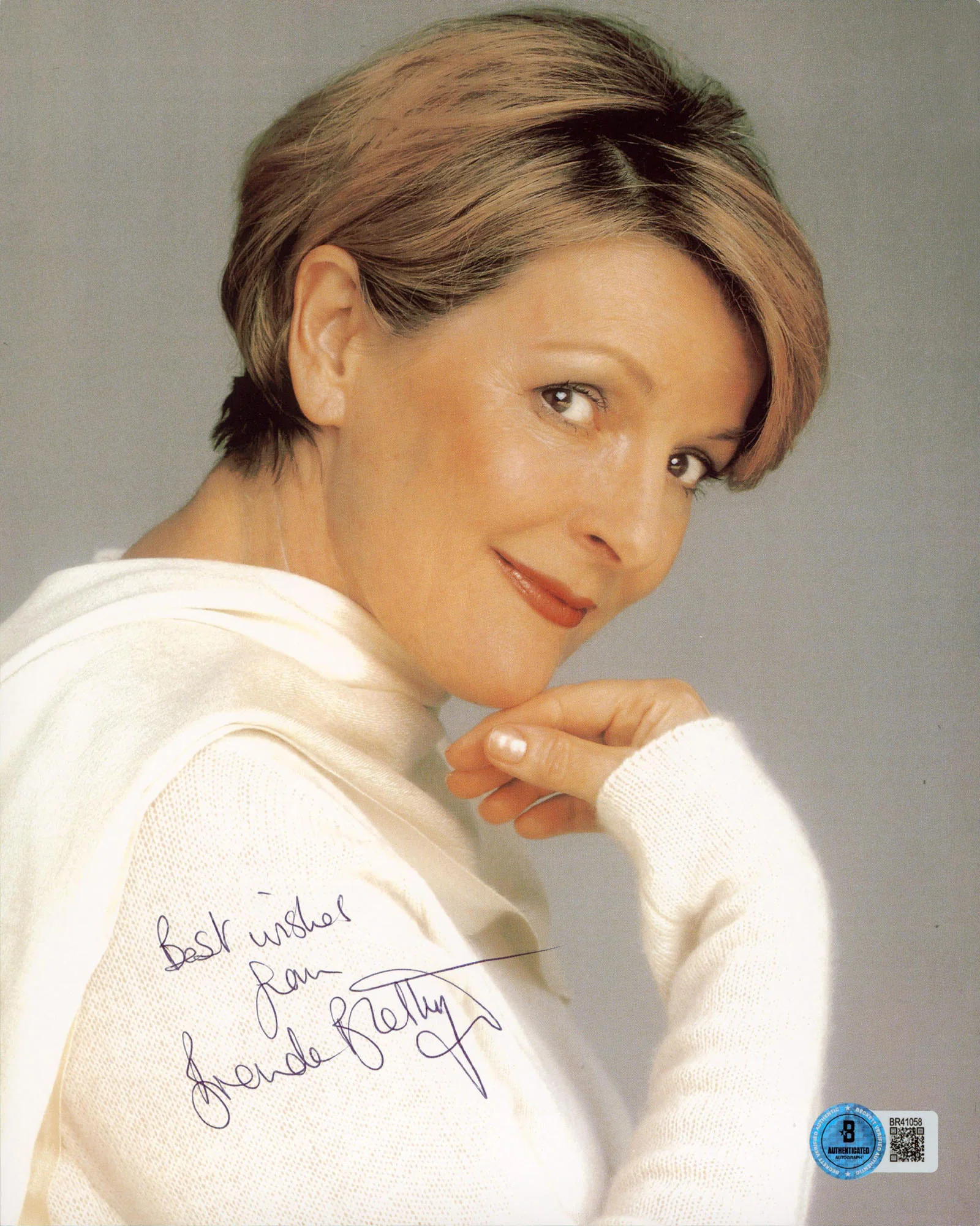 Brenda Blethyn Pride & Prejudice "Best Wishes From" Signed 8x10 Photo BASBR41058 - Image 2