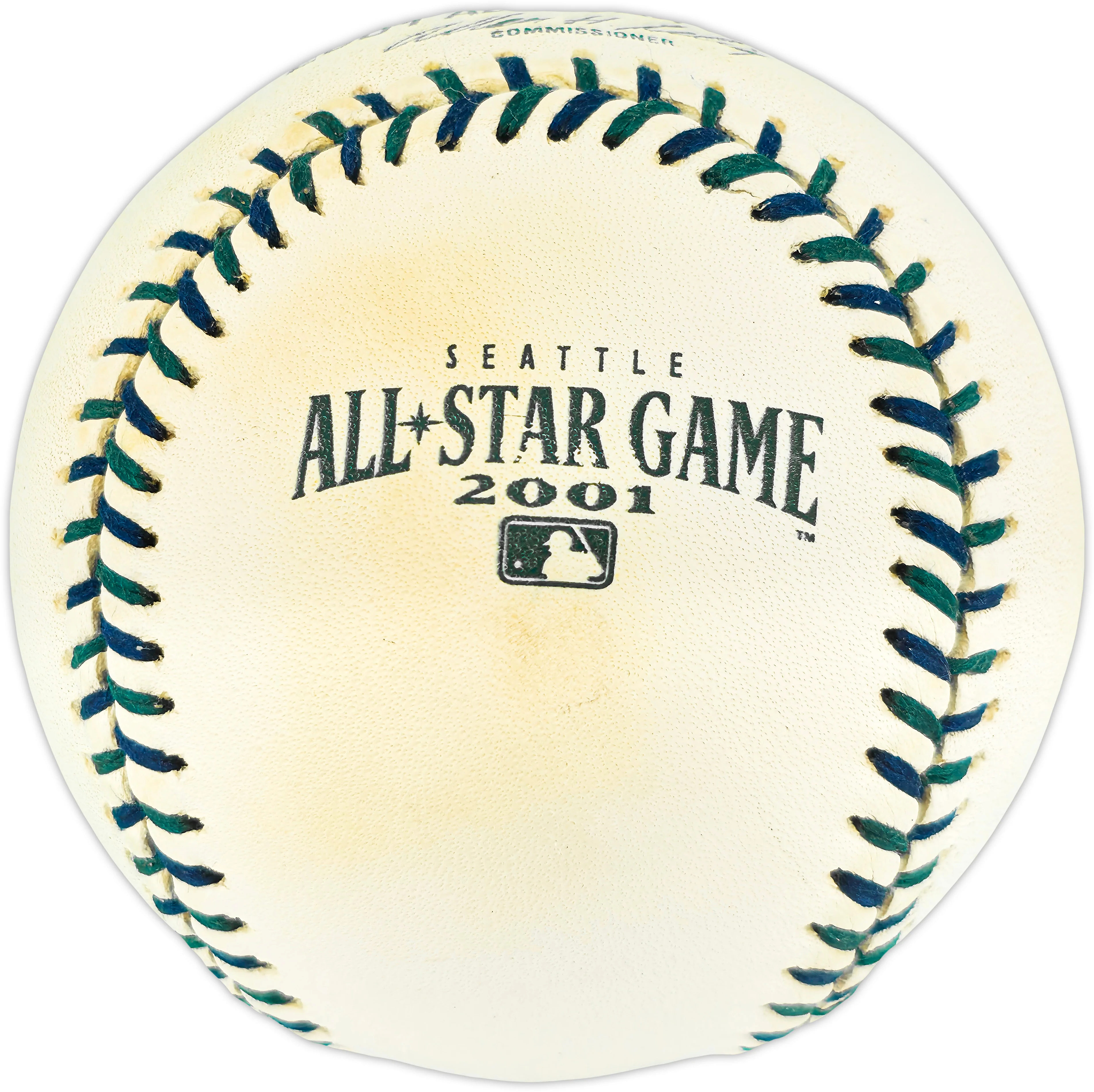 Bret Boone Autographed Official 2001 All Star Game Logo Baseball Seattle Mariners MCS Holo #87021 - Image 3
