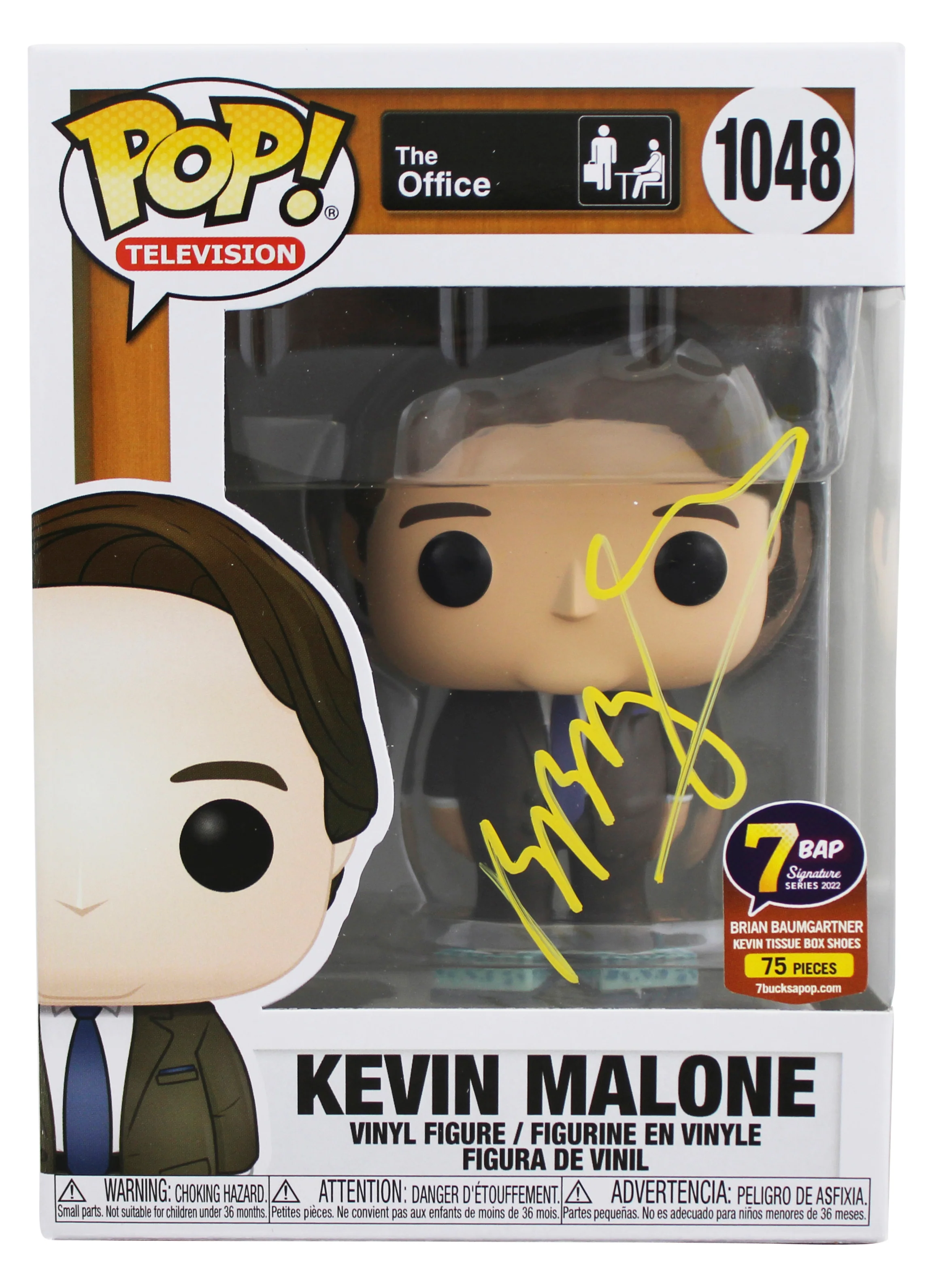 Brian Baumgartner The Office Signed Kevin Funko Pop Vinyl Figure JSA #WIT547448 - Image 2
