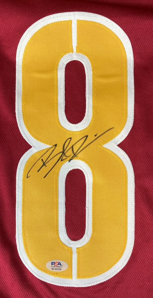 Brian Robinson Jr Washington Signed Maroon Football Jersey PSA/DNA Hologram - Image 2