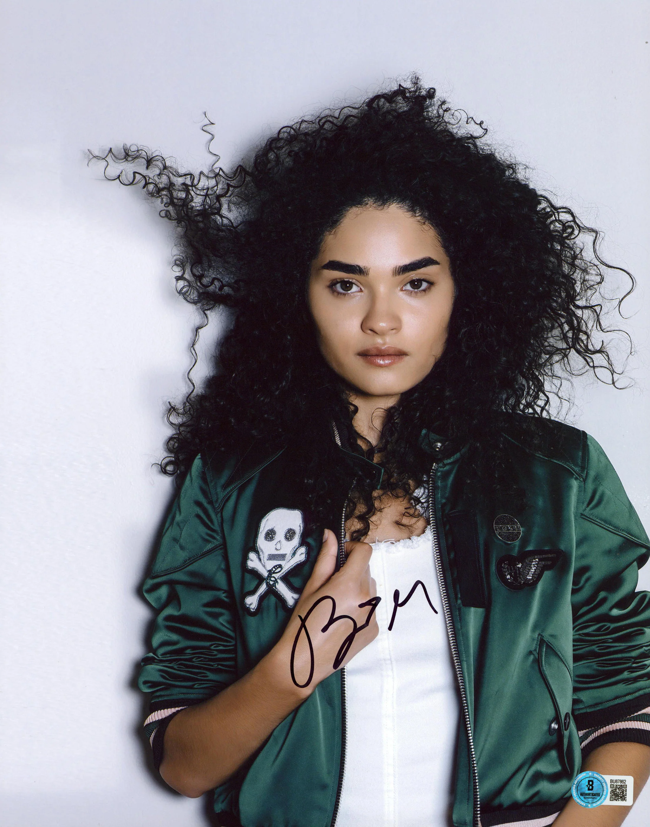 Brittany O'Grady Star Authentic Signed 11x14 Vertical Photo BAS #BU87862 - Image 2