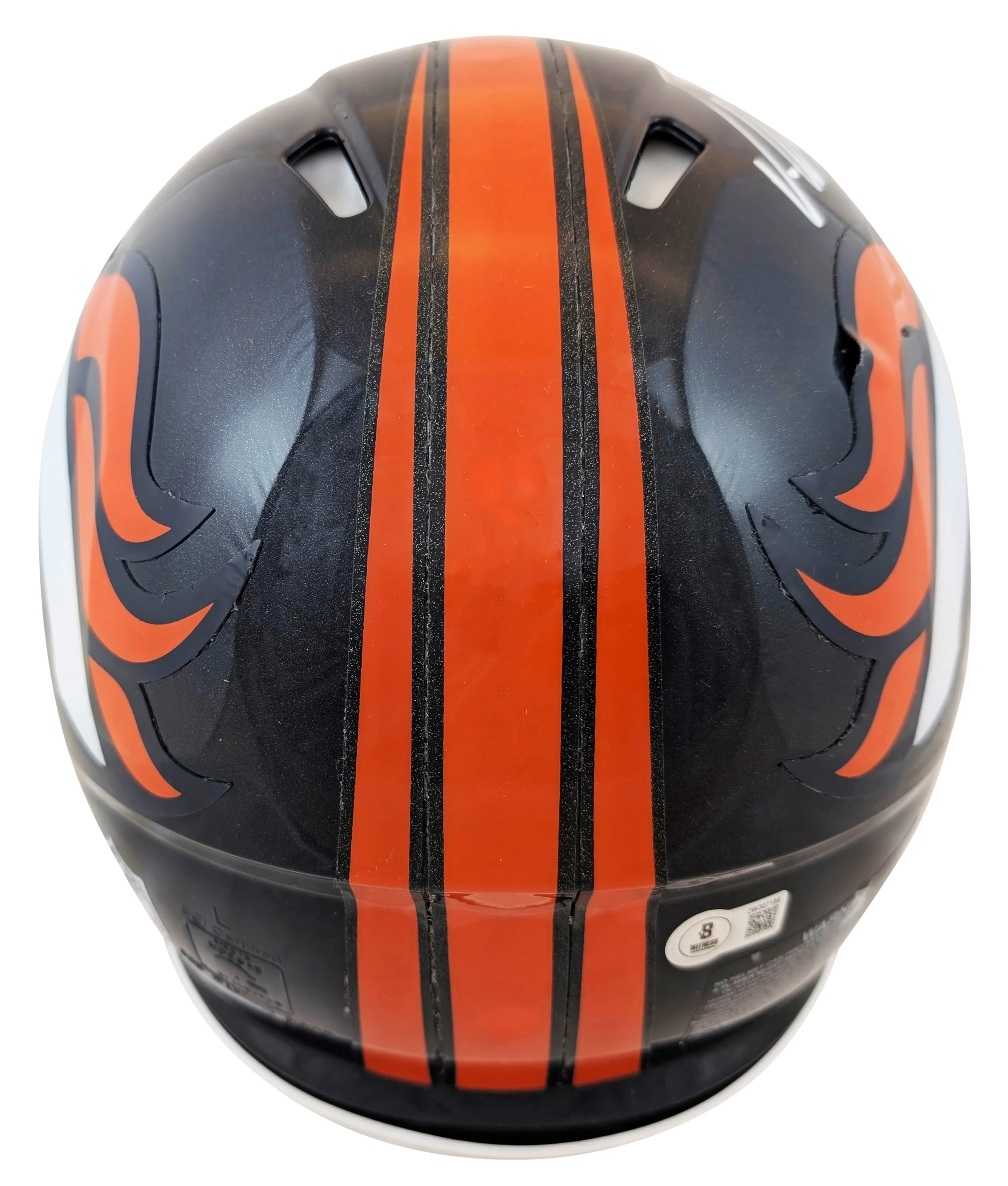 Broncos DeMarcus Ware & Von Miller Signed Full Size Speed Proline Helmet BAS Wit - Image 4