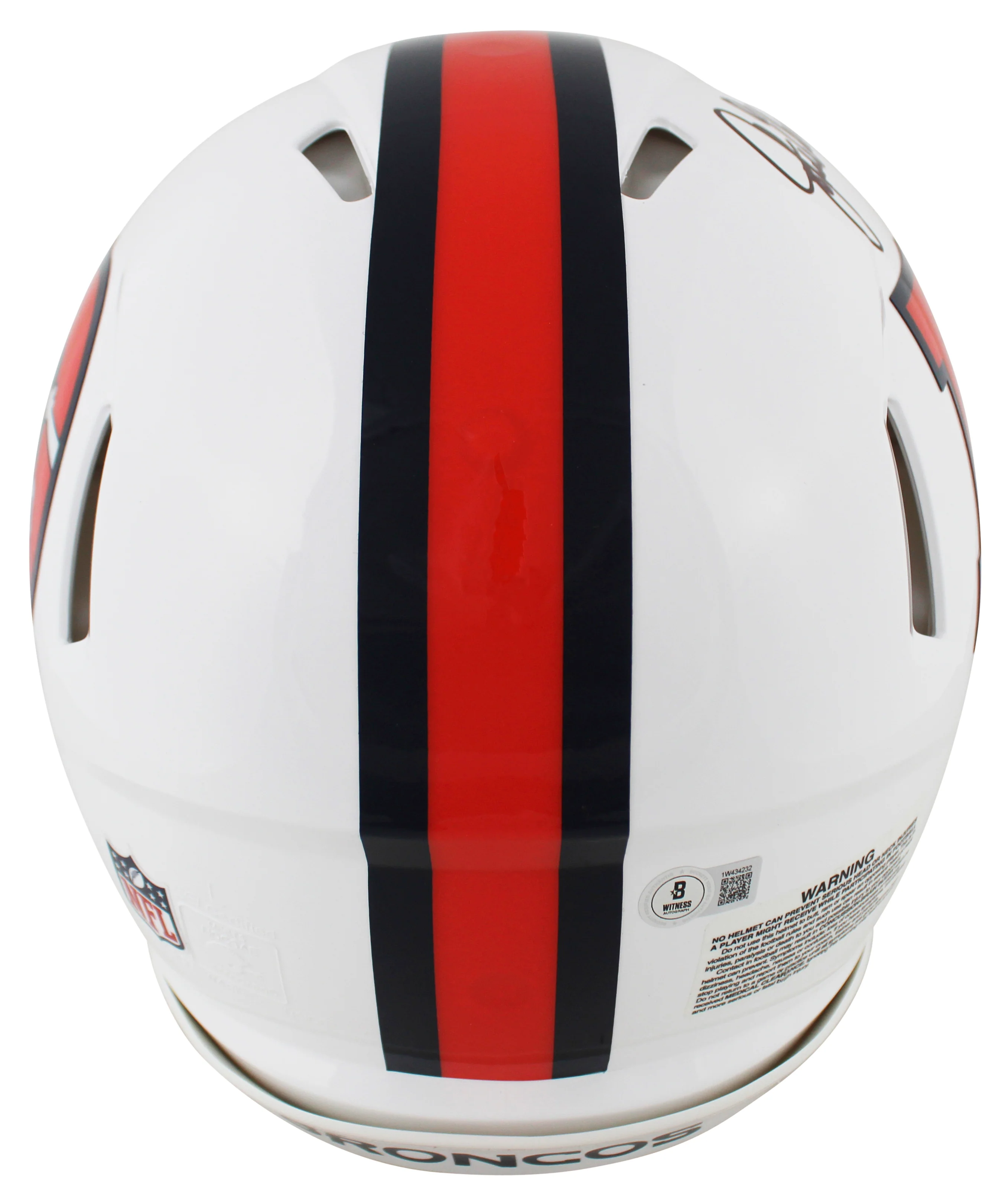 Broncos John Elway Signed Alt 2023 Full Size Proline Helmet w/ Case BAS Witness - Image 4