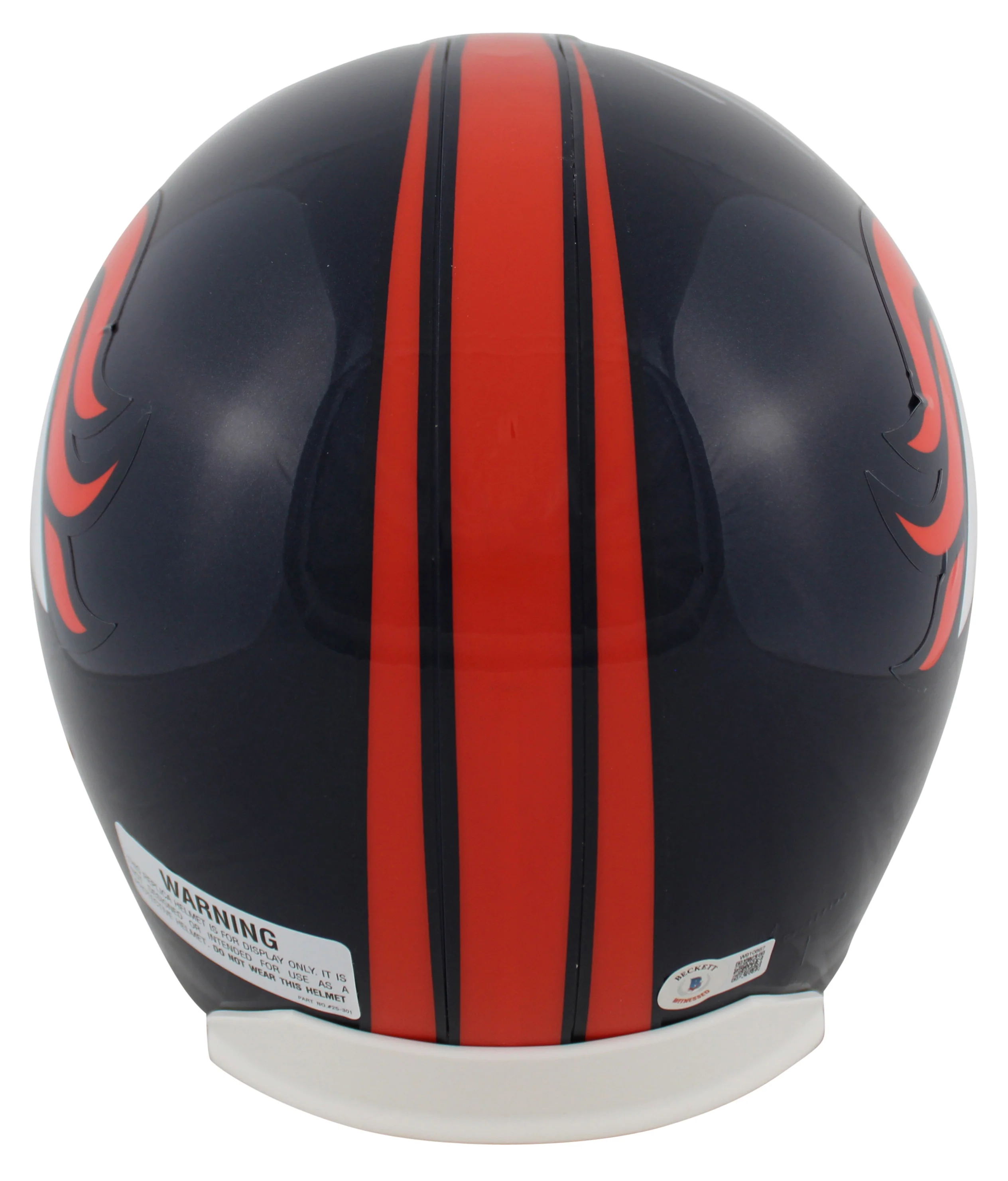 Broncos John Lynch "HOF 21" Signed Full Size Rep Helmet W/ Case BAS Witnessed - Image 4