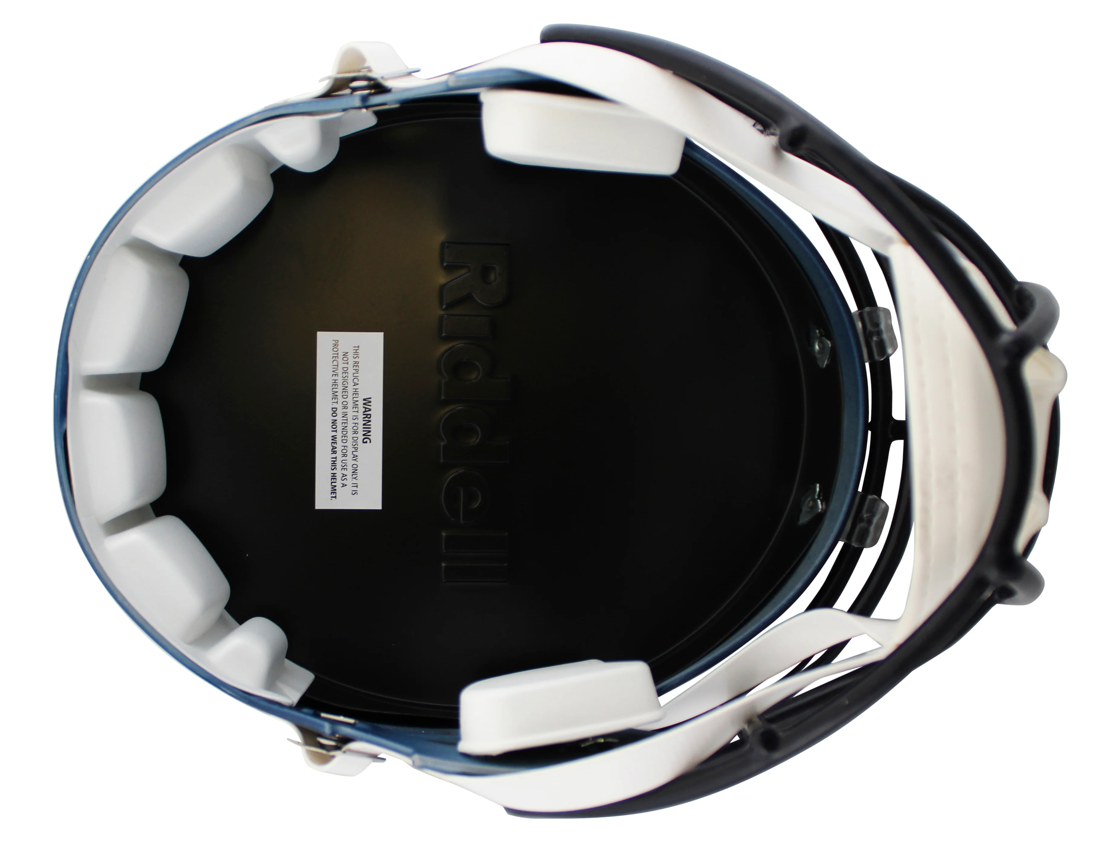 Broncos Rod Smith & Ed McCaffrey Signed Full Size Speed Rep Helmet BAS Witnessed - Image 3