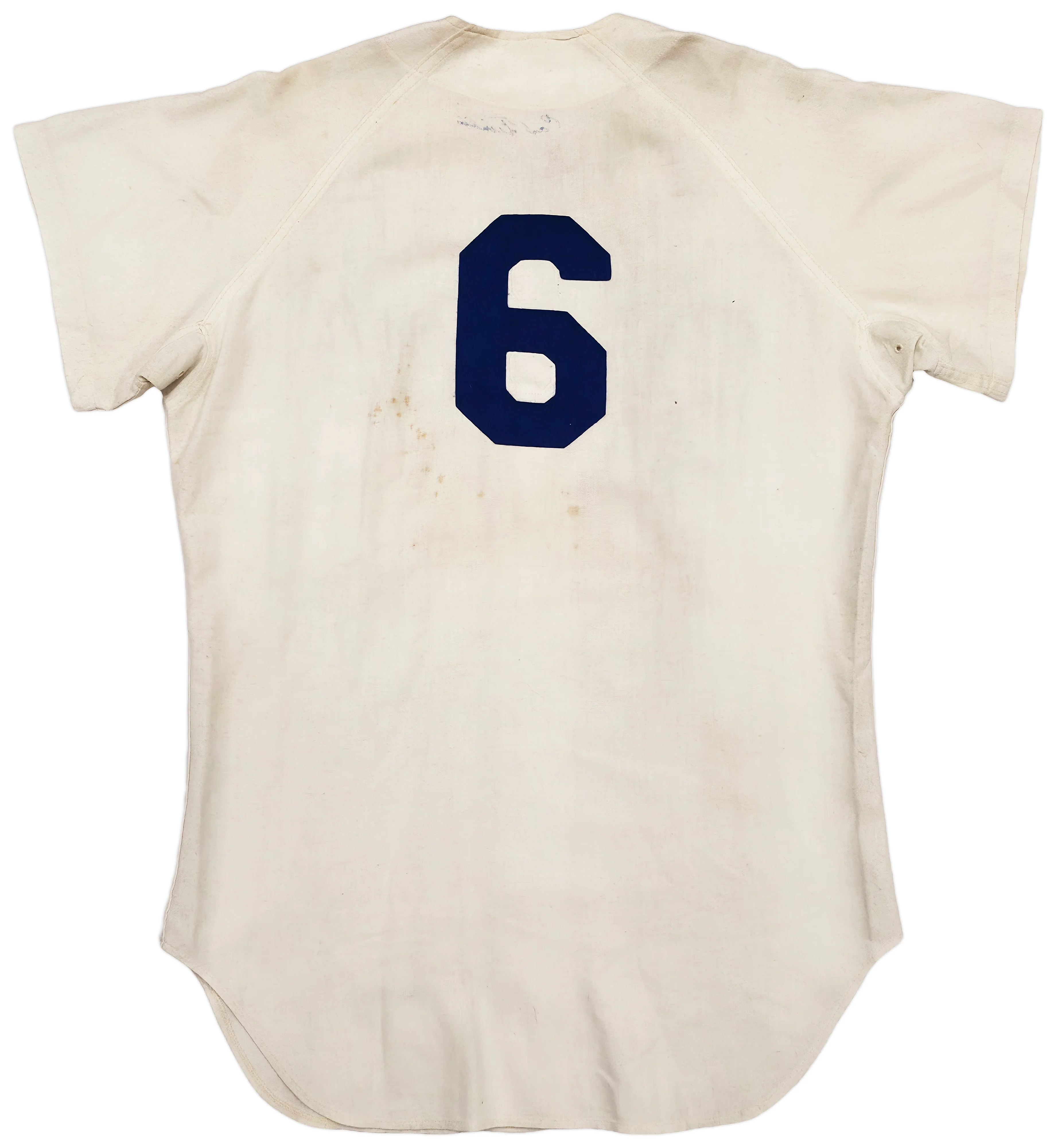 Brooklyn Dodgers Carl Furillo Autographed Cream WA Goodman & Sons Jersey Vintage Signature JSA #ZZ63578