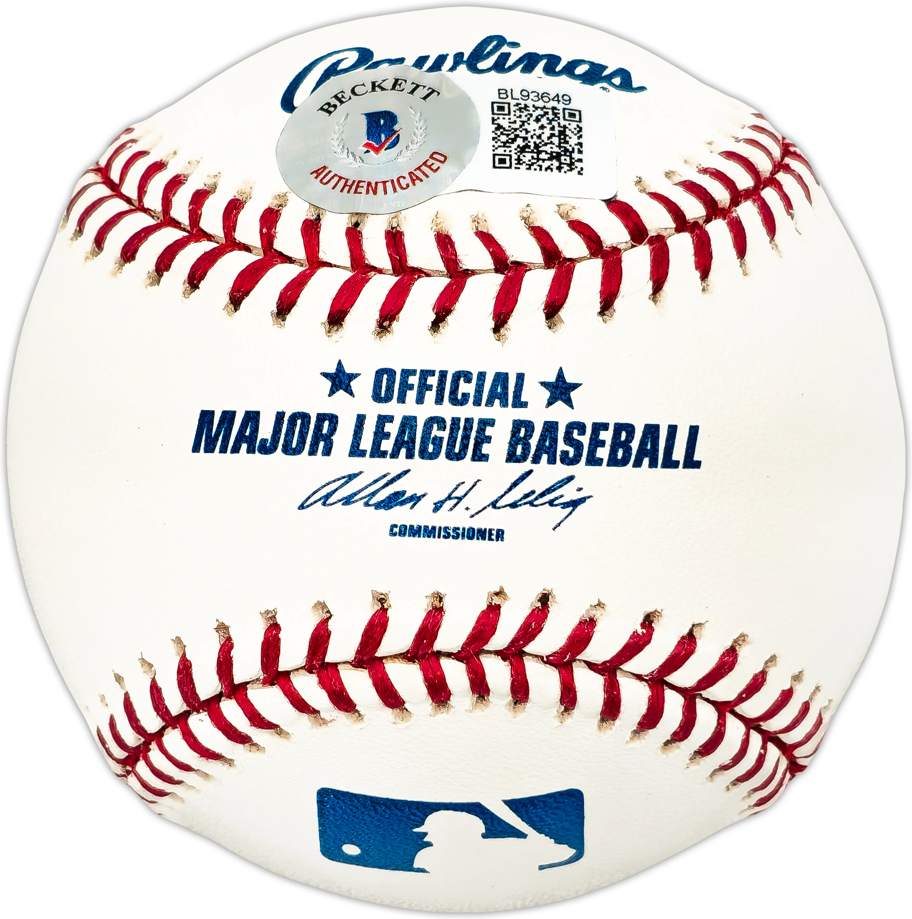 Bruce Froemming Autographed Official MLB Baseball Umpire "#16 Home Plate 9-2-72 Pappas No Hitter" Beckett BAS QR #BL93649 - Image 3