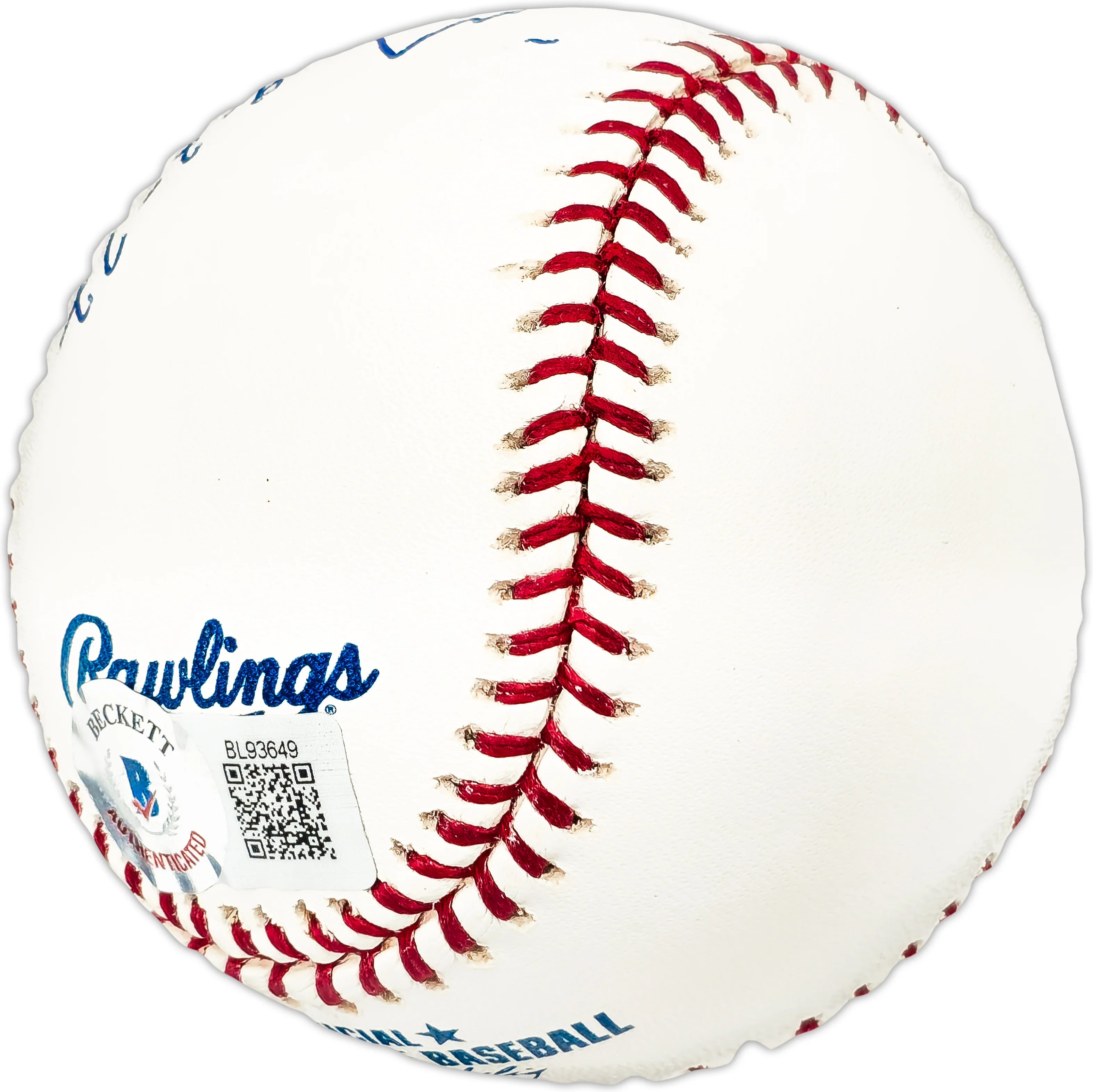 Bruce Froemming Autographed Official MLB Baseball Umpire "#16 Home Plate 9-2-72 Pappas No Hitter" Beckett BAS QR #BL93649 - Image 4