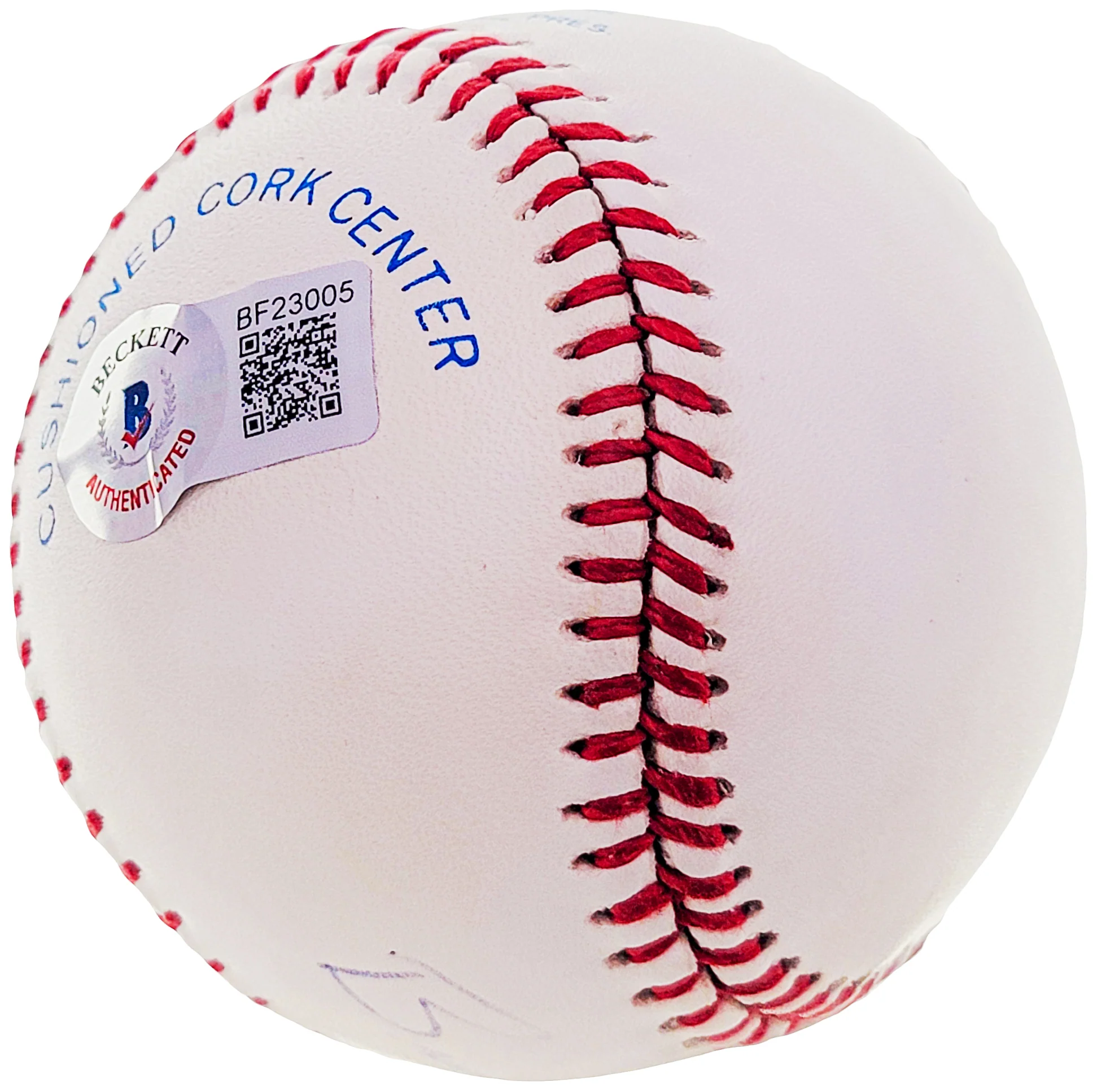 Bruce Hornsby Autographed Official AL Baseball Singer Beckett BAS #BF23005 - Image 3