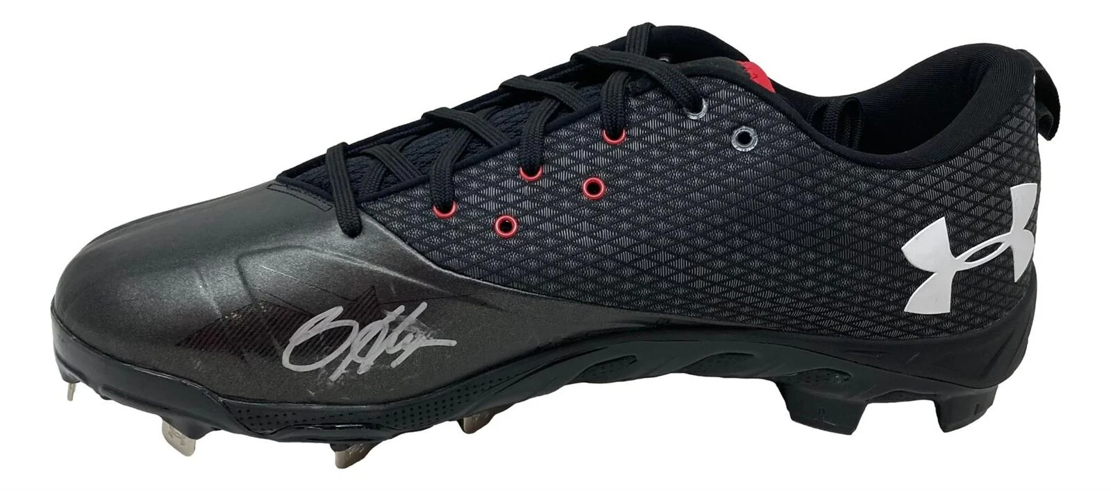 Bryce Harper Signed Pair of Game Issued Phillies UA Pair of Cleats 3 Fanatics - Image 2