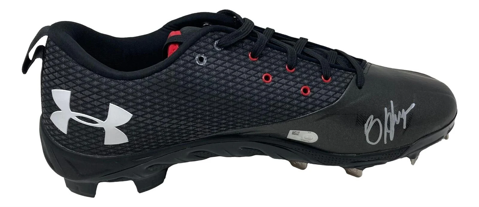 Bryce Harper Signed Pair of Game Issued Phillies UA Pair of Cleats 3 Fanatics - Image 4