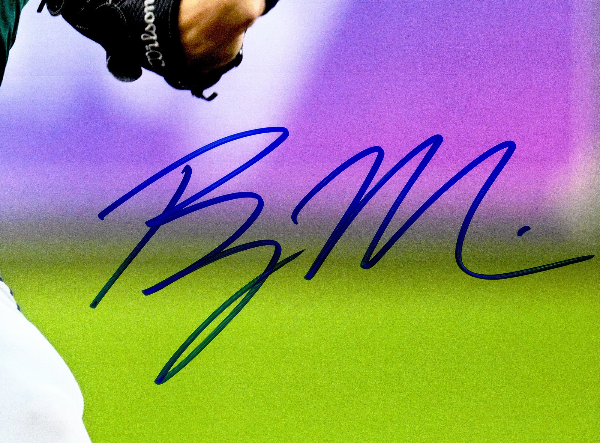 Bryce Miller Autographed 16x20 Photo Seattle Mariners MCS Holo Stock #234565 - Image 2