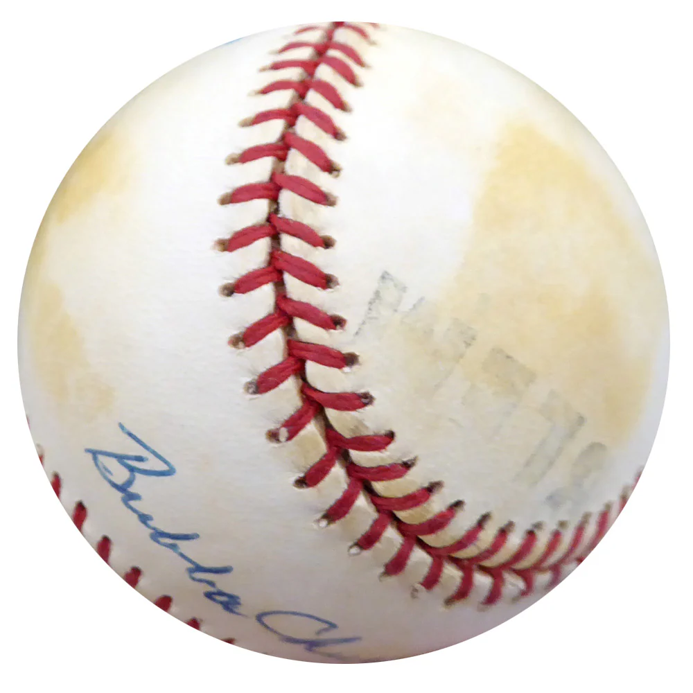 Bubba Church Autographed Official AL Baseball Philadelphia Phillies, Cincinnati Reds Beckett BAS #F26464 - Image 3