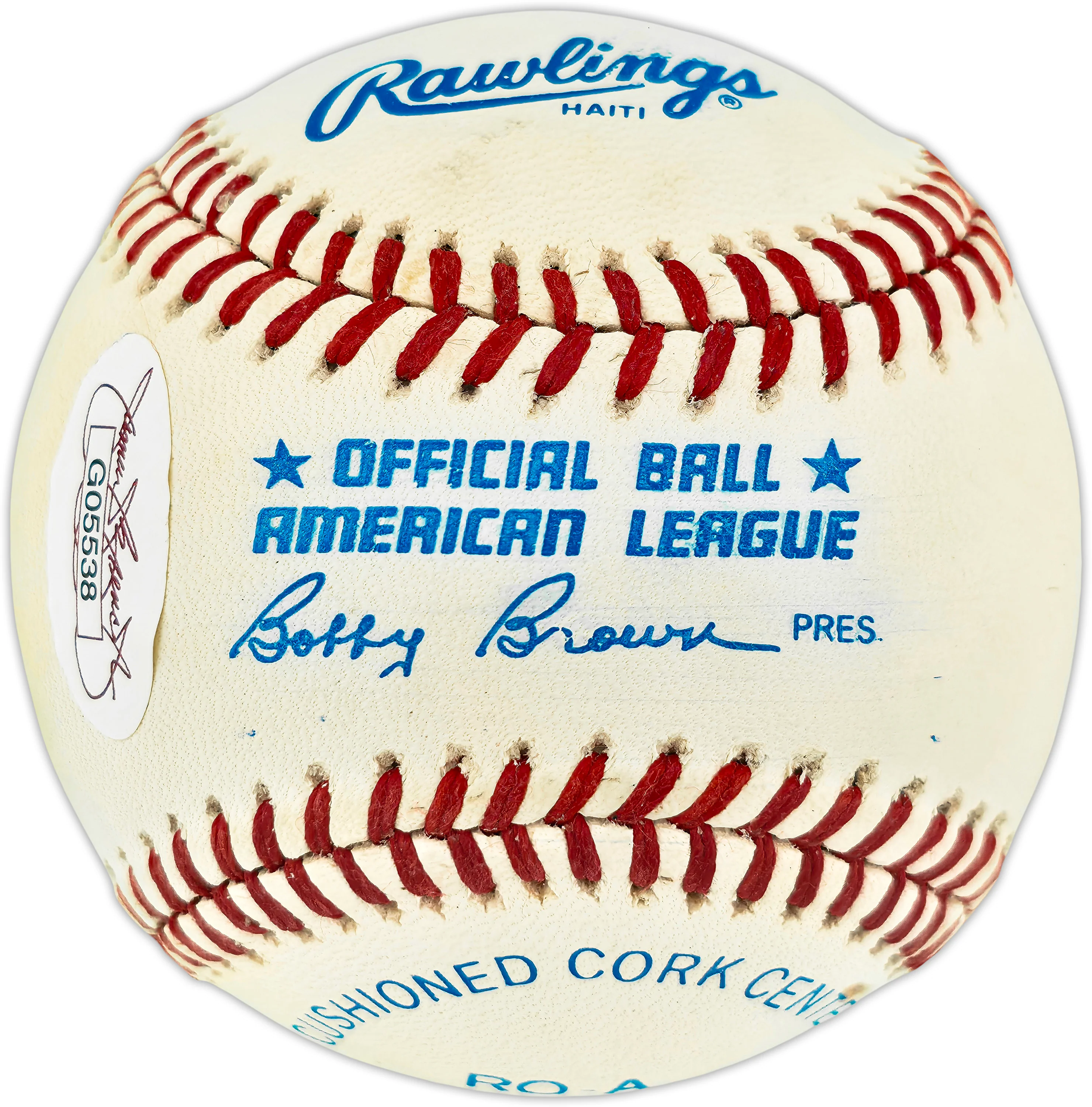 Buck Leonard Autographed Official AL Baseball Nergo Leagues JSA #G05538 - Image 4