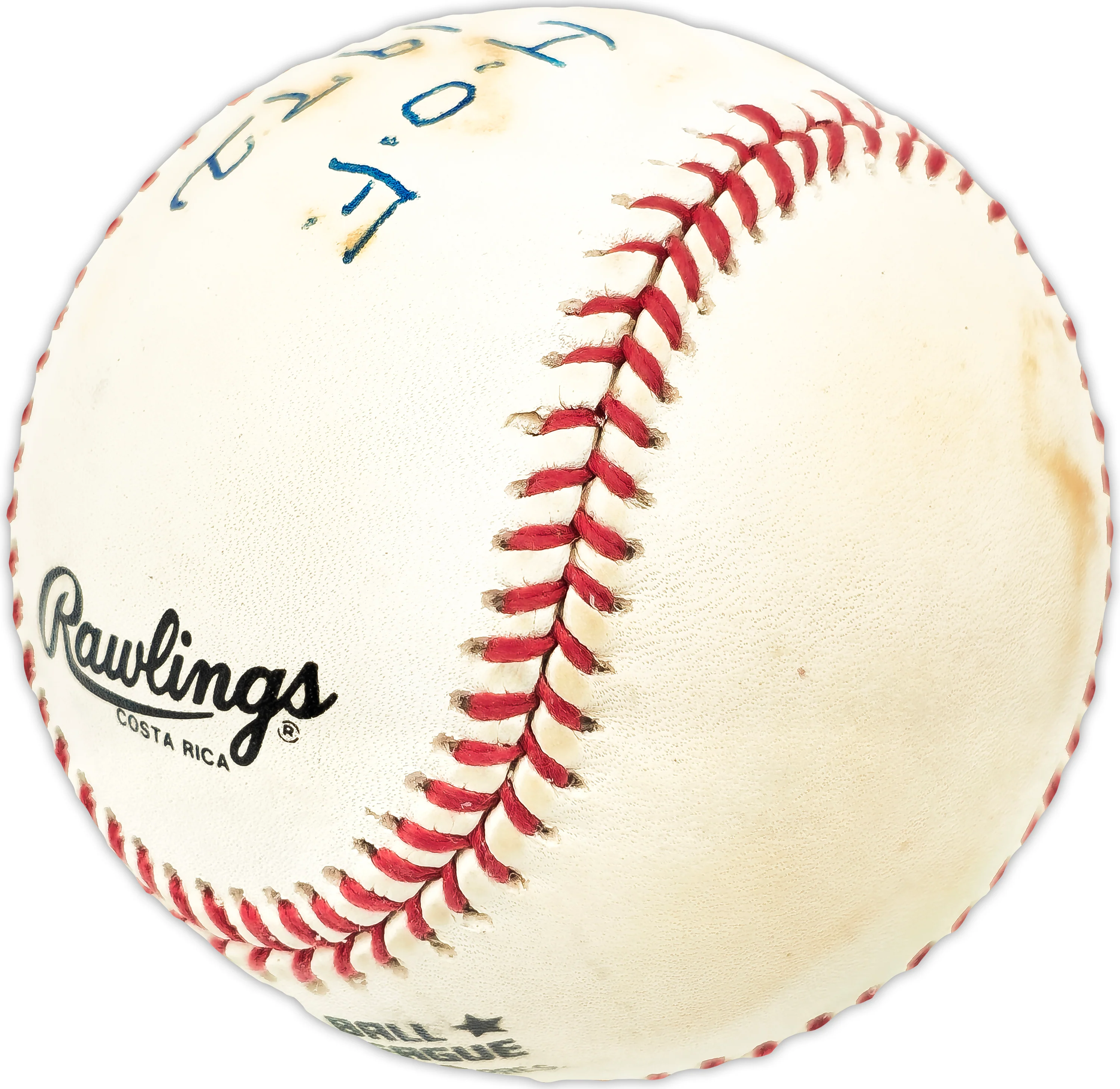 Buck Leonard Autographed Official NL Baseball Negro Leagues "HOF 1972" JSA #AA59972 - Image 4
