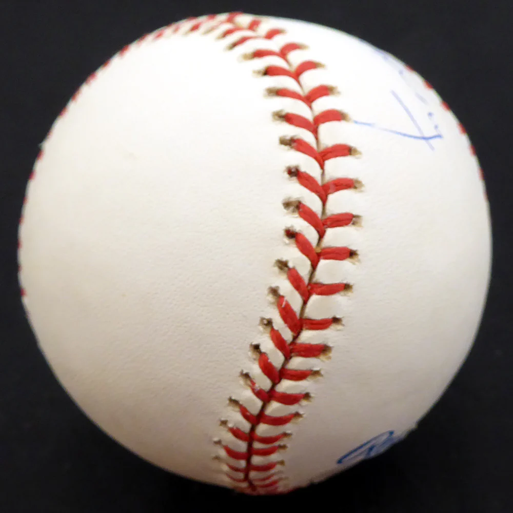 Bud Metheny Autographed Official AL Baseball New York Yankees "#3" Beckett BAS #F27163 - Image 4