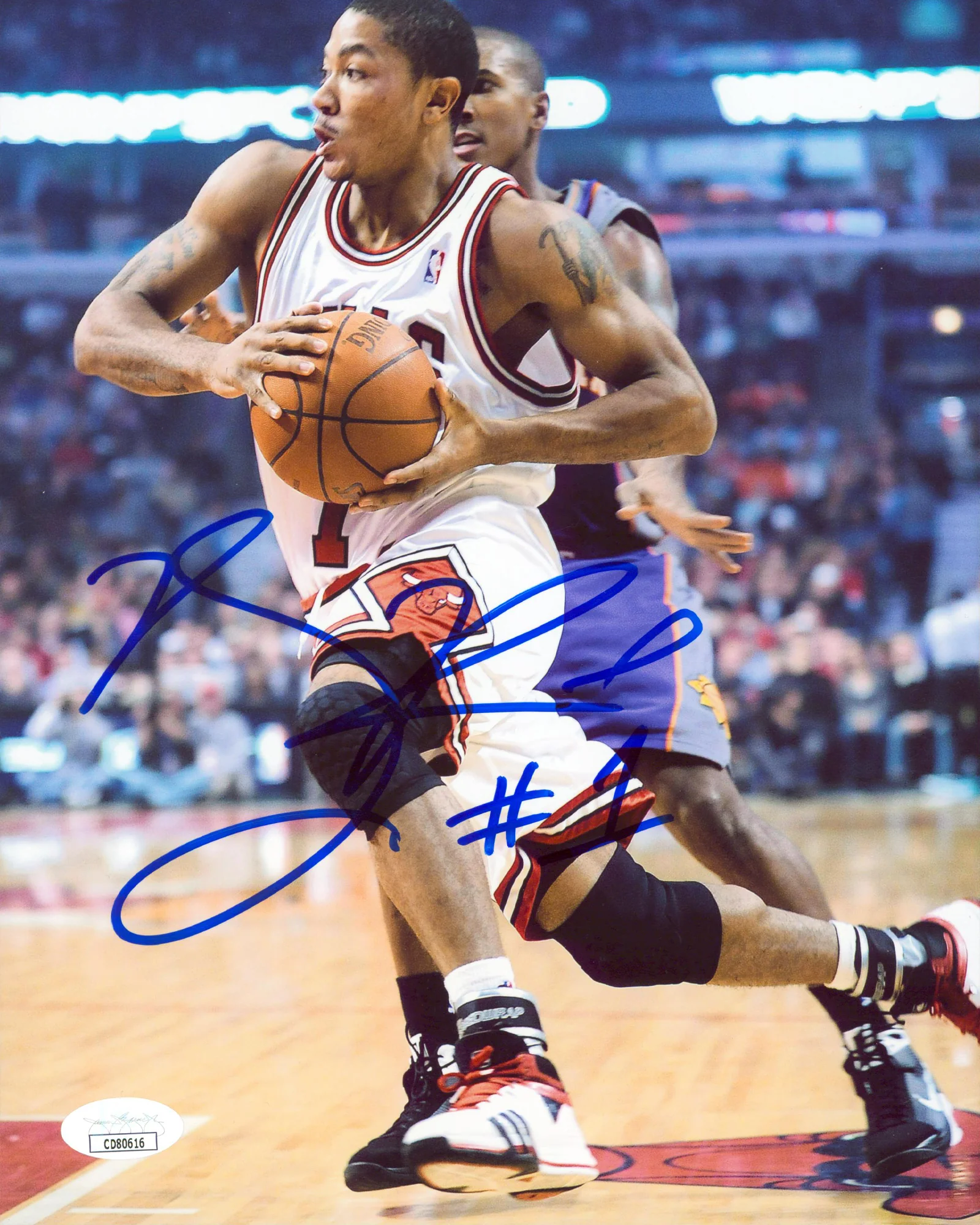 Bulls Derrick Rose Authentic Signed 8x10 Vertical Photo Autographed JSA #CD80616 - Image 2