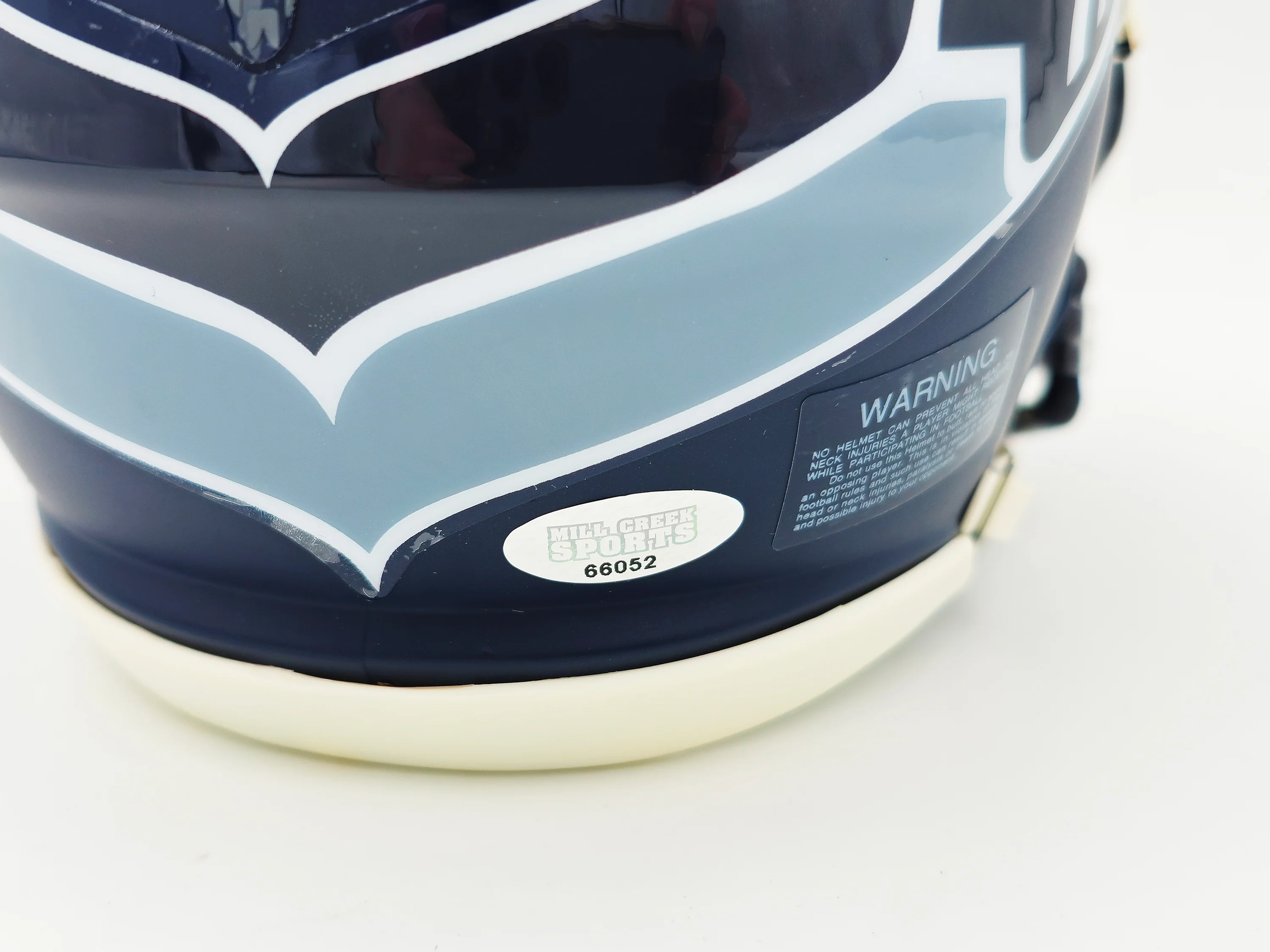 Byron Murphy II Autographed Seattle Seahawks Blue Speed Mini Helmet MCS Holo Stock #235602 - Image 5