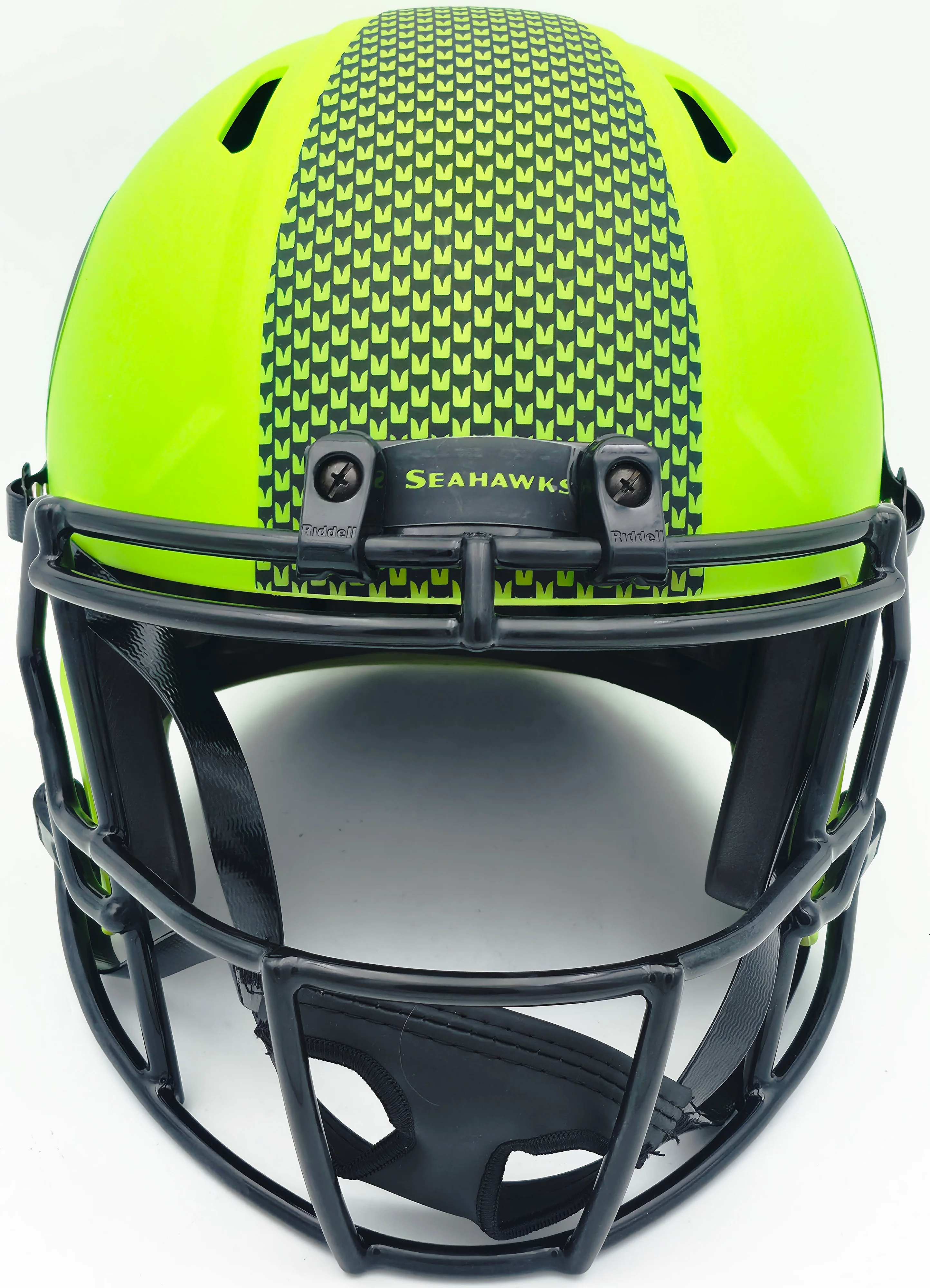 Byron Murphy II Autographed Seattle Seahawks Rave Green Full Size Speed Replica Helmet MCS Holo Stock #256948 - Image 3