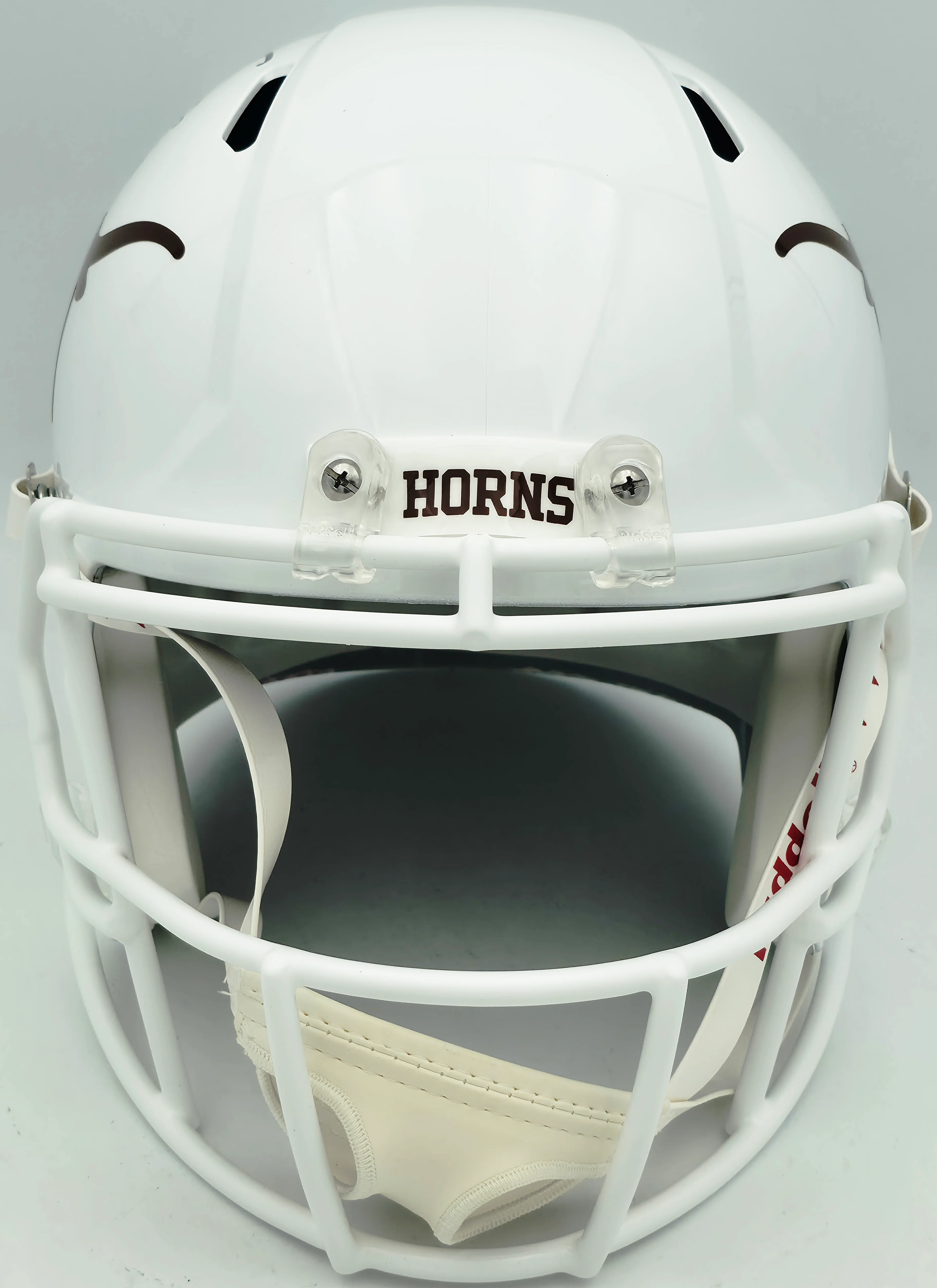 Byron Murphy II Autographed Texas Longhorns White Full Size Speed Replica Helmet MCS Holo Stock #256949 - Image 3