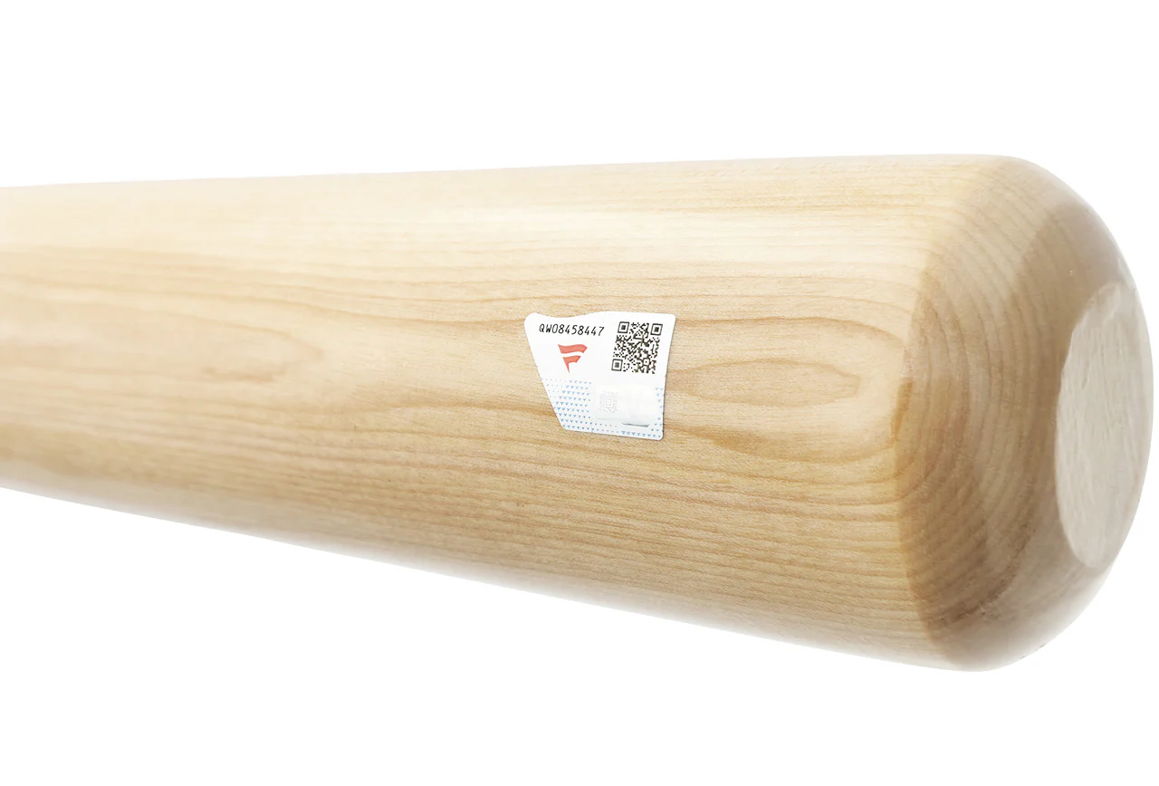 Cal Raleigh Autographed Blonde Rawlings Pro Baseball Bat Seattle Mariners "Big Dumper" Fanatics & MLB Holo Stock #241377 - Image 4