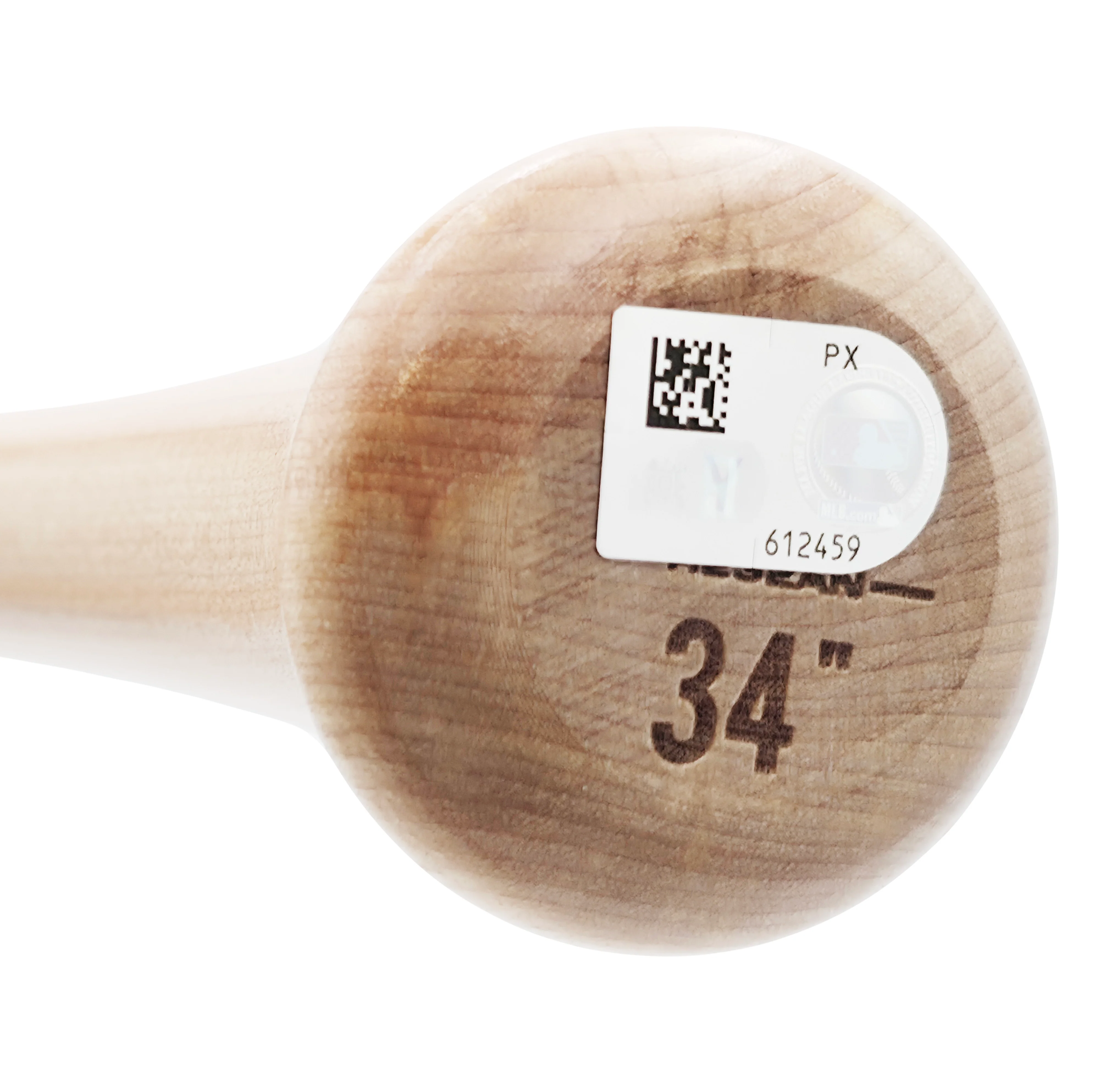 Cal Raleigh Autographed Blonde Rawlings Pro Baseball Bat Seattle Mariners Fanatics & MLB Holo Stock #241376 - Image 4