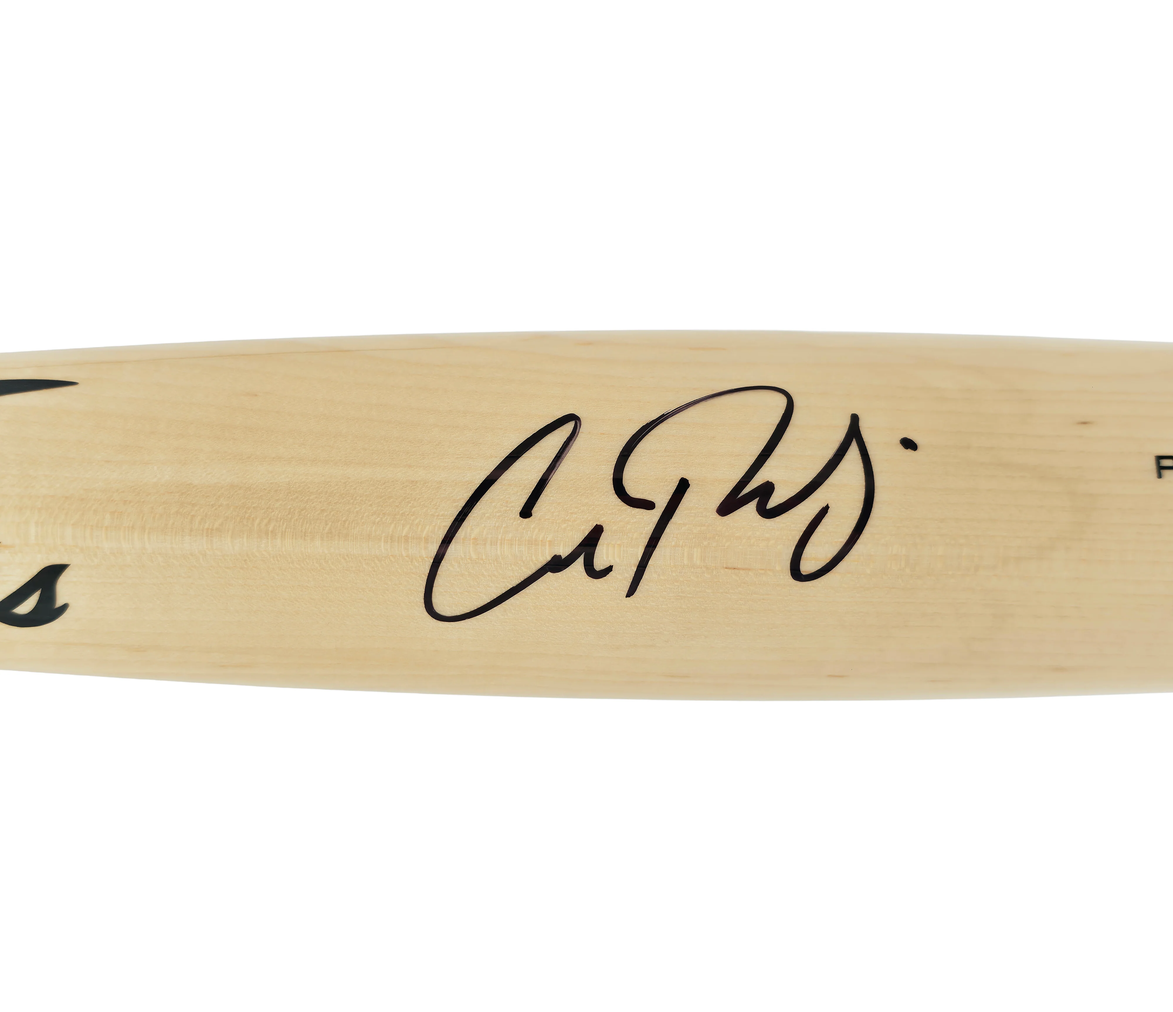 Cal Raleigh Autographed Blonde Victus Player Model Torpedo Baseball Bat Seattle Mariners Fanatics & MLB Holo Stock #261869 - Image 3